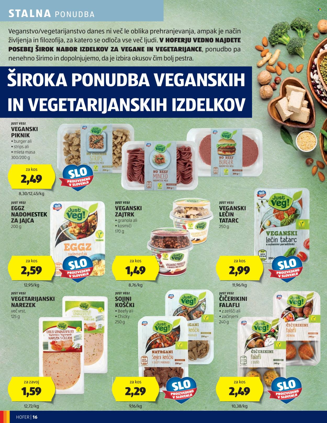Hofer katalog - 22.8.2024 - 31.8.2024. Stran 16