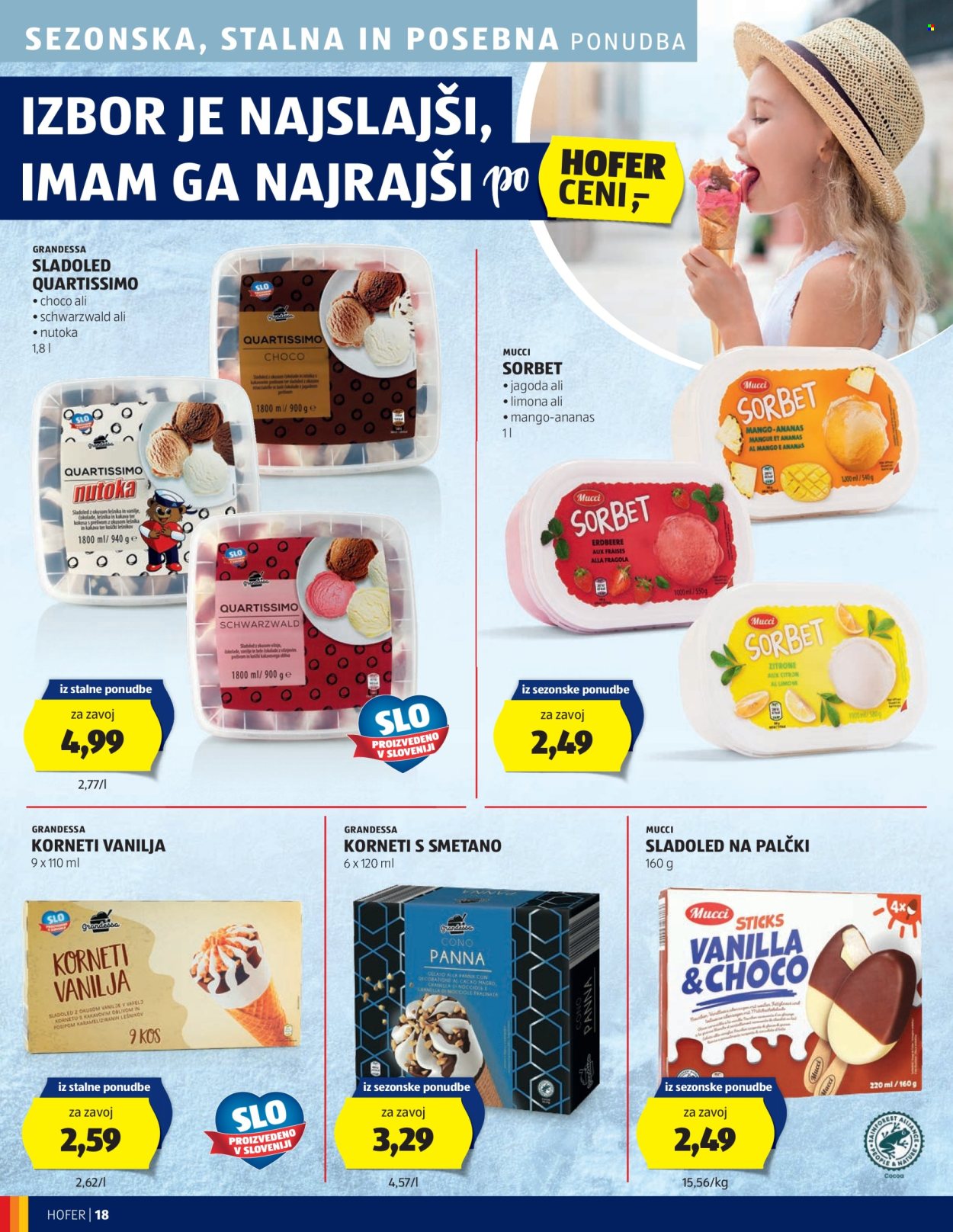 Hofer katalog - 22.8.2024 - 31.8.2024. Stran 18