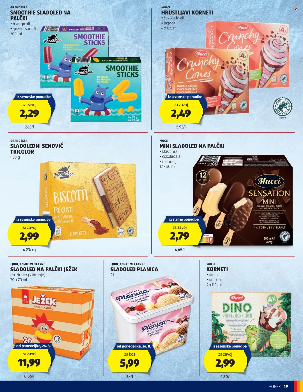 Hofer katalog - 22.8.2024 - 31.8.2024. Stran 19