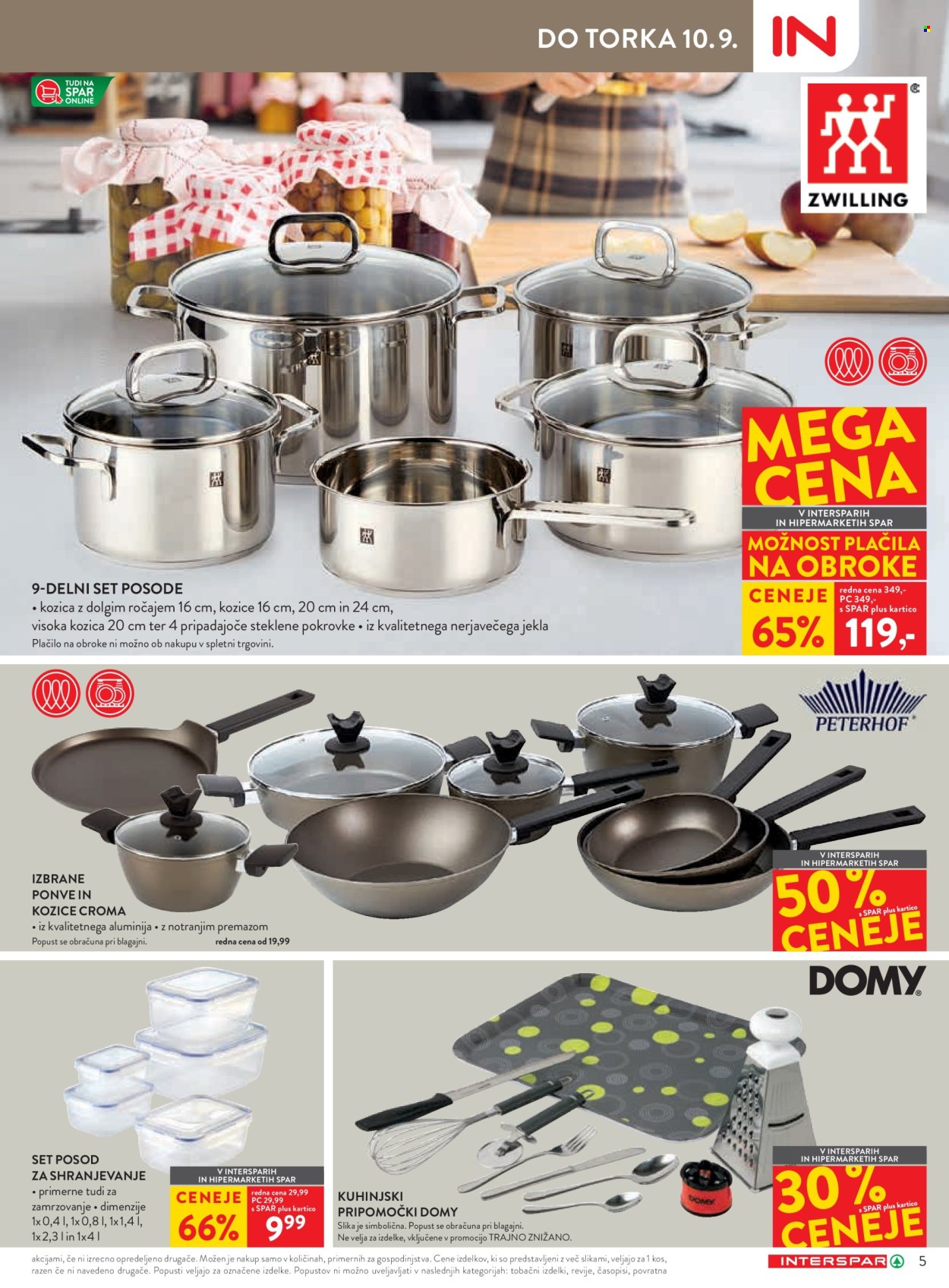 INTERSPAR katalog - 28.8.2024 - 10.9.2024. Stran 5