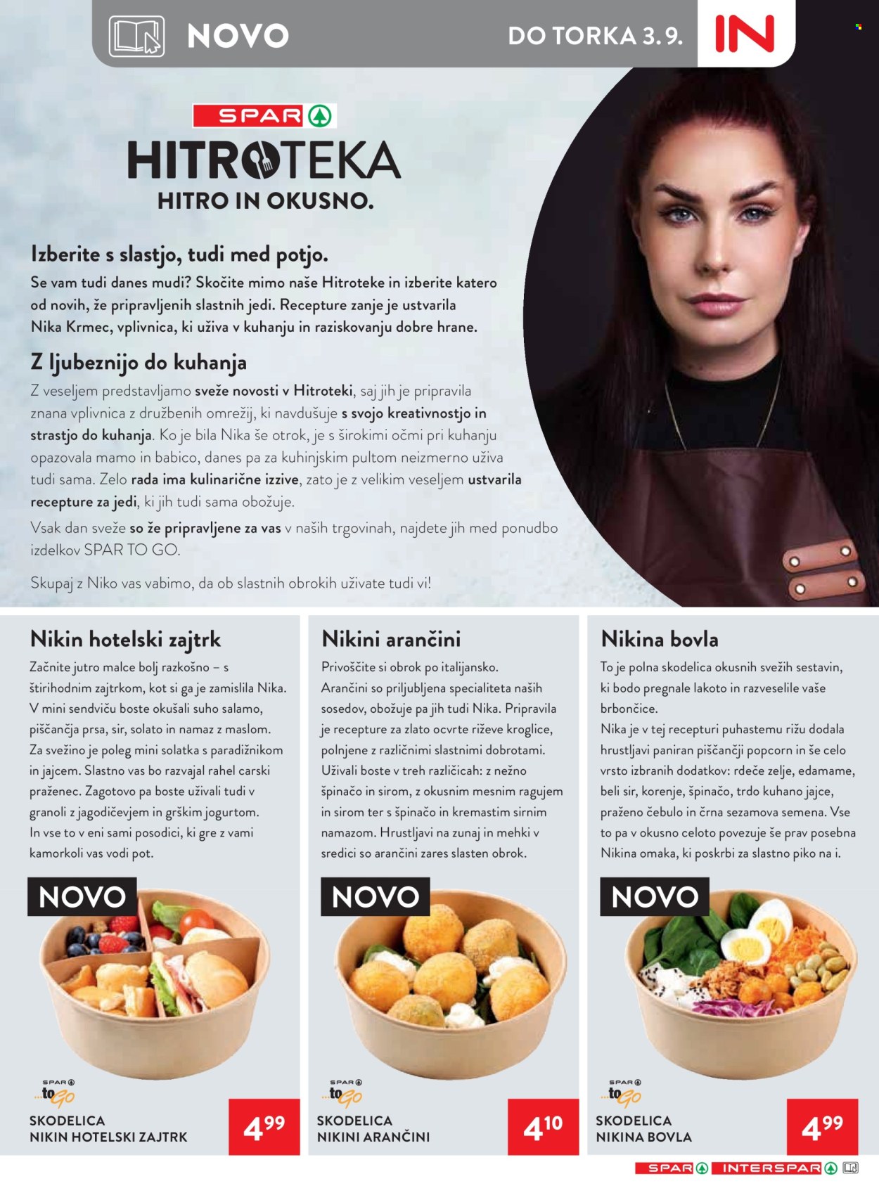 INTERSPAR katalog - 28.8.2024 - 10.9.2024. Stran 9