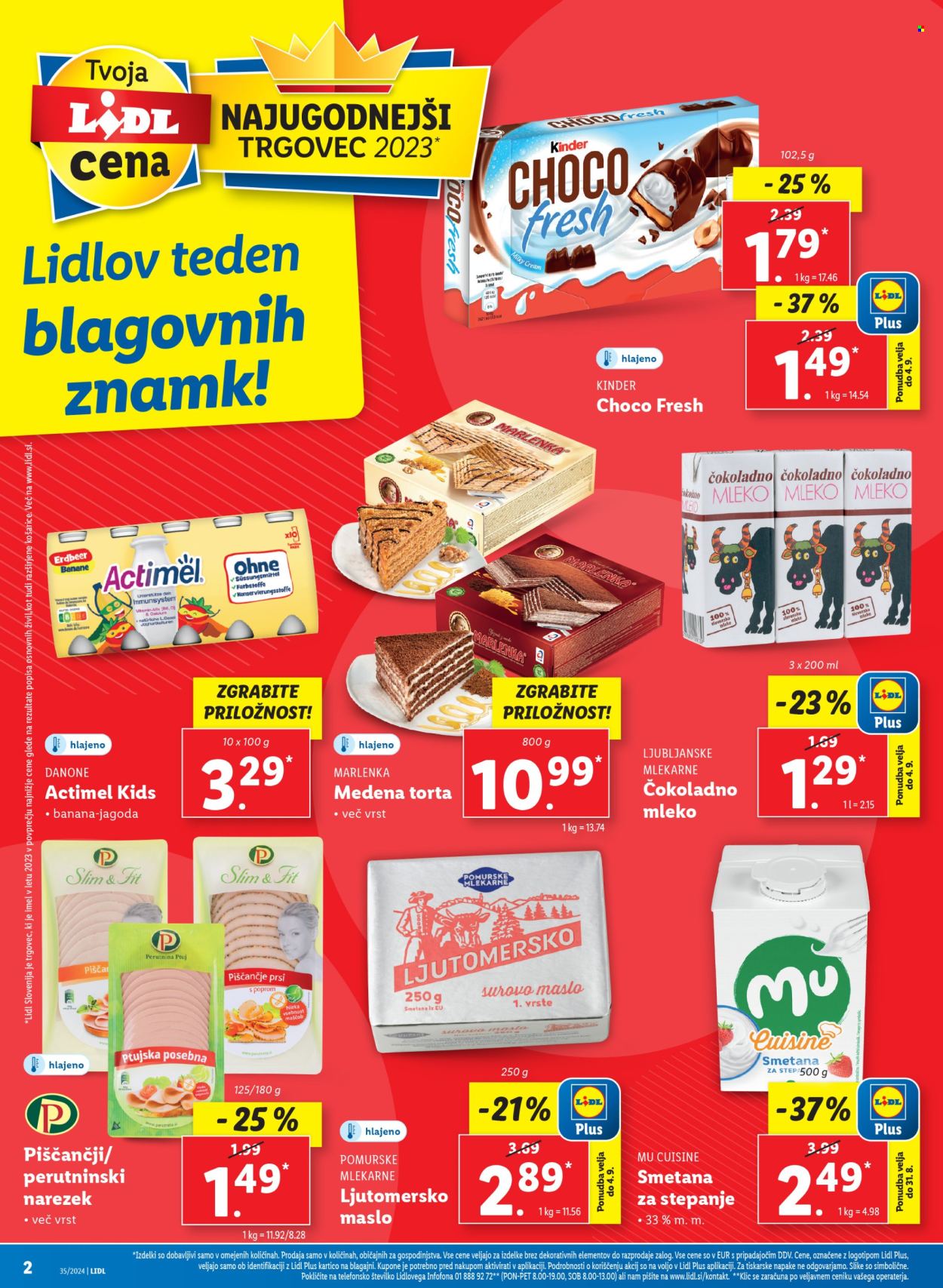 Lidl katalog - 29.8.2024 - 4.9.2024. Stran 2