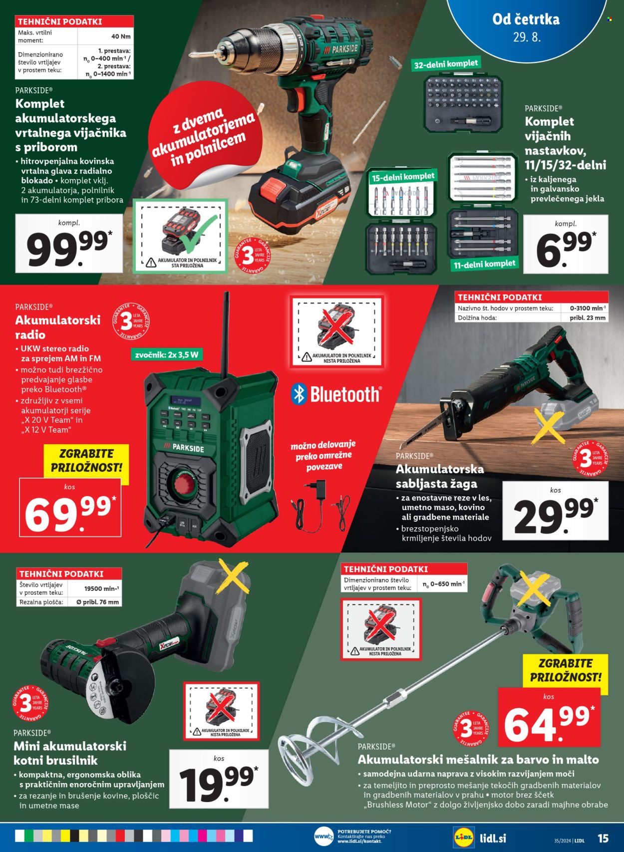 Lidl katalog - 29.8.2024 - 4.9.2024. Stran 29