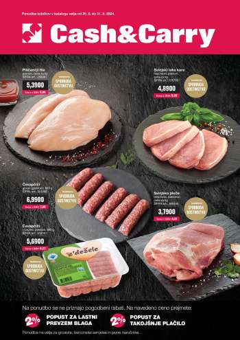 Mercator Cash & Carry katalog - 26.8.2024 - 31.8.2024.