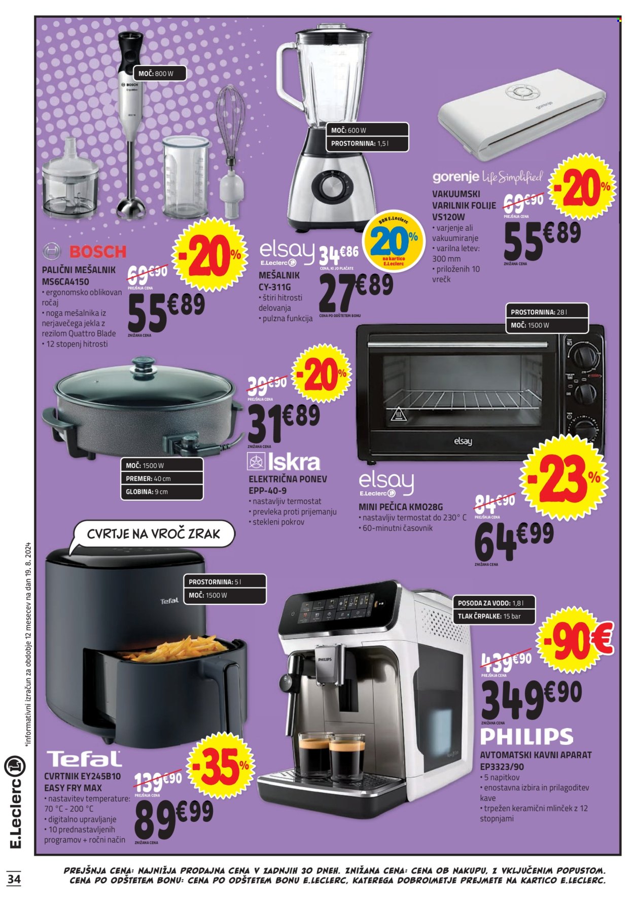 E.Leclerc katalog - 28.8.2024 - 7.9.2024. Stran 4
