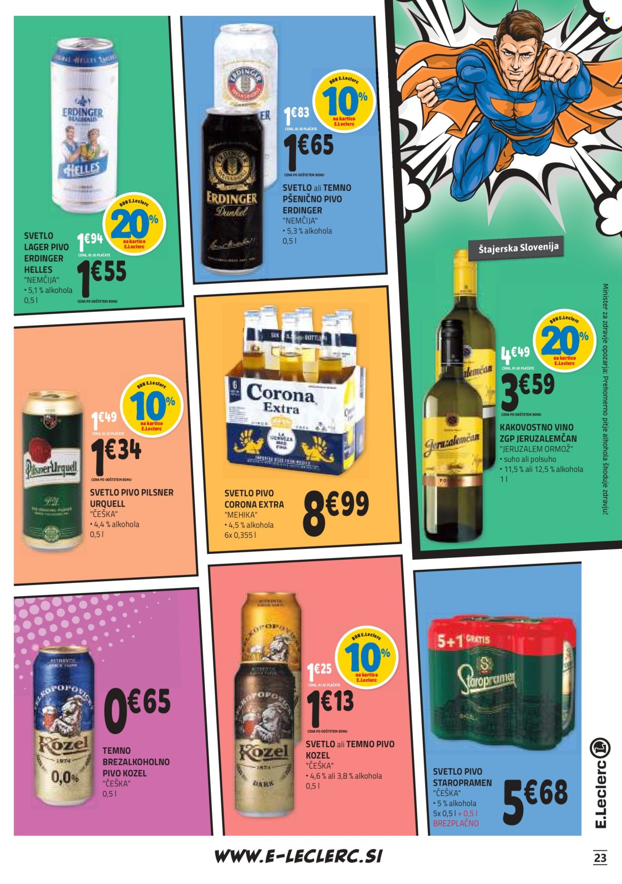 E.Leclerc katalog - 28.8.2024 - 7.9.2024. Stran 23