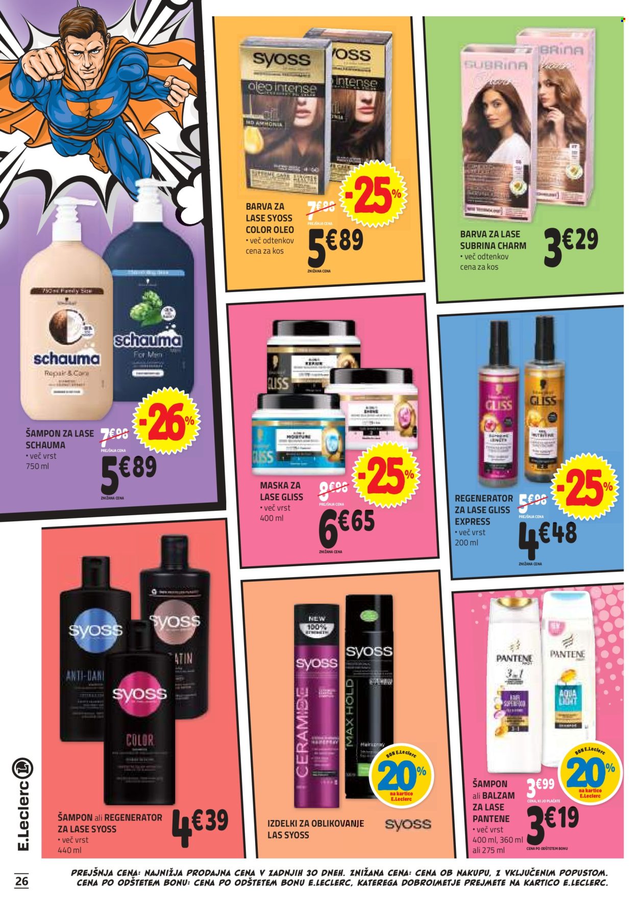 E.Leclerc katalog - 28.8.2024 - 7.9.2024. Stran 26