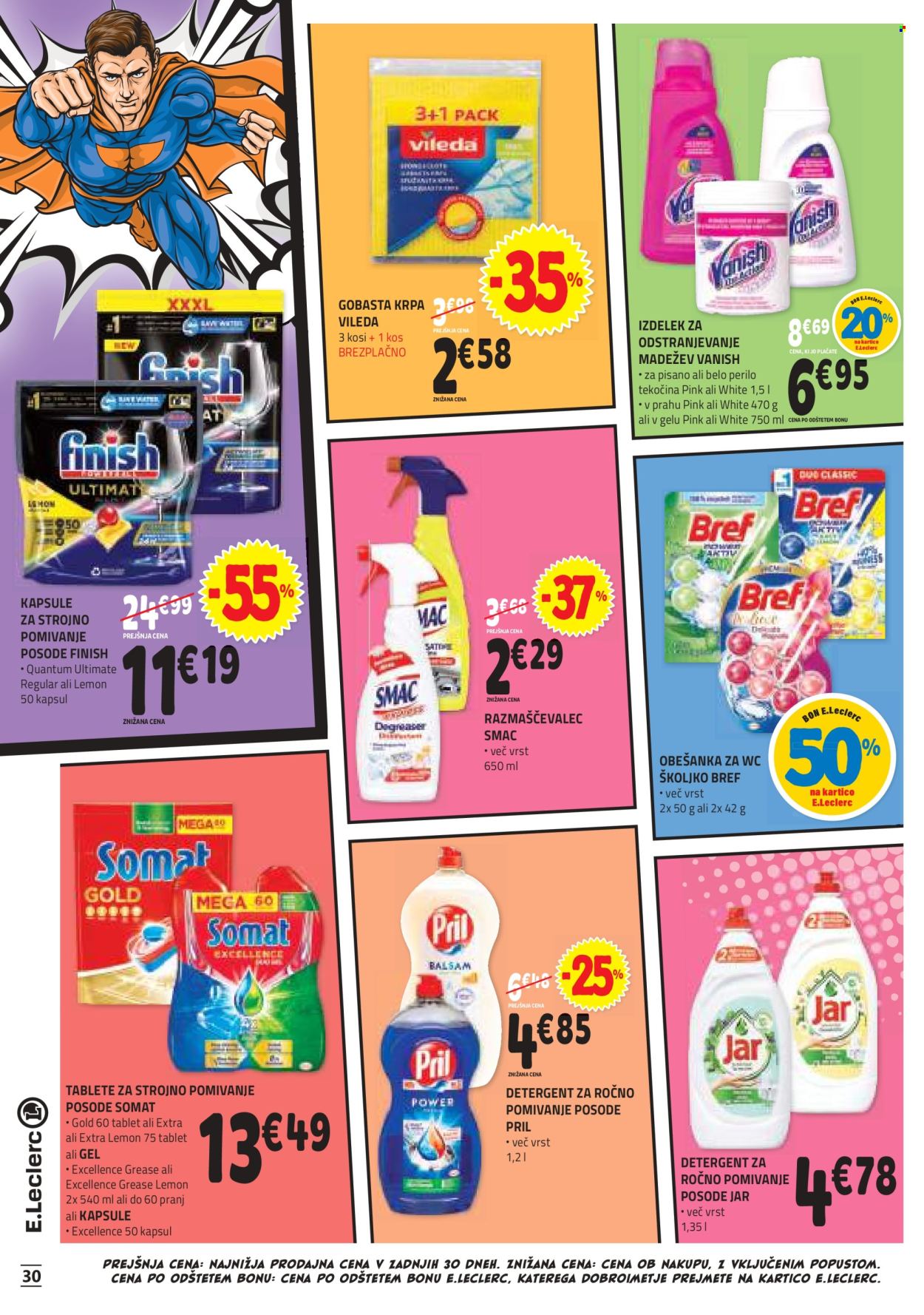 E.Leclerc katalog - 28.8.2024 - 7.9.2024. Stran 30