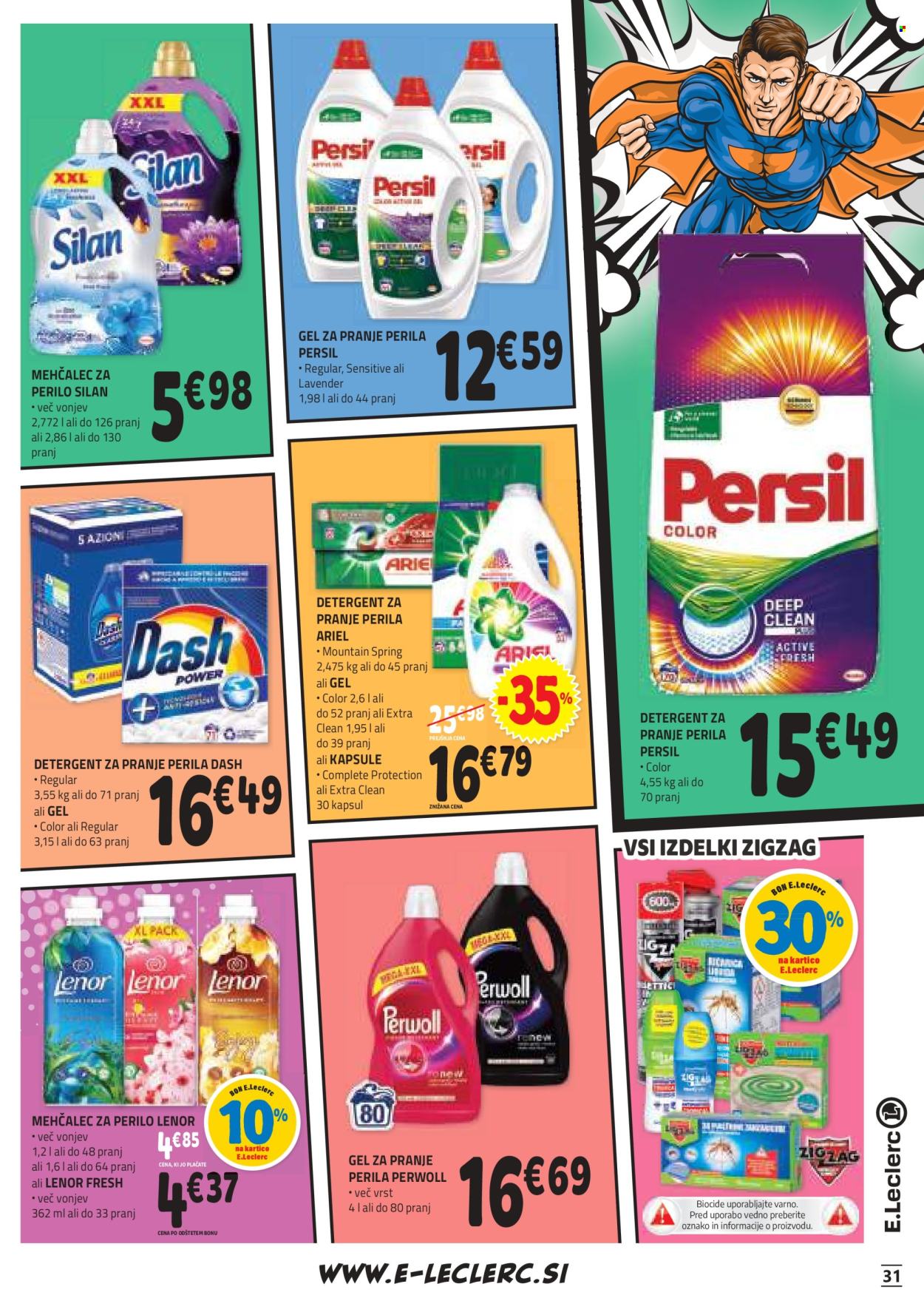 E.Leclerc katalog - 28.8.2024 - 7.9.2024. Stran 31