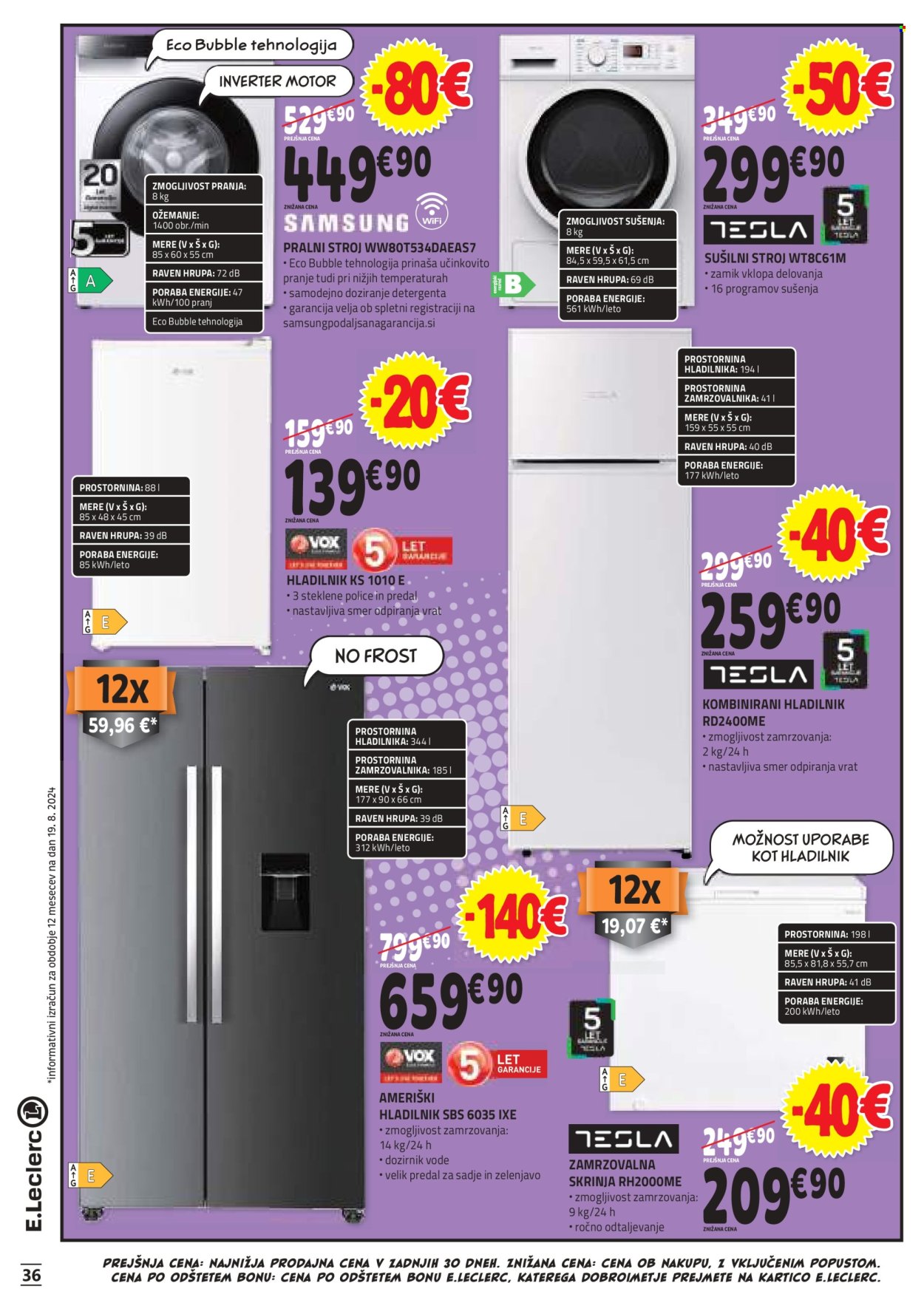 E.Leclerc katalog - 28.8.2024 - 7.9.2024. Stran 36