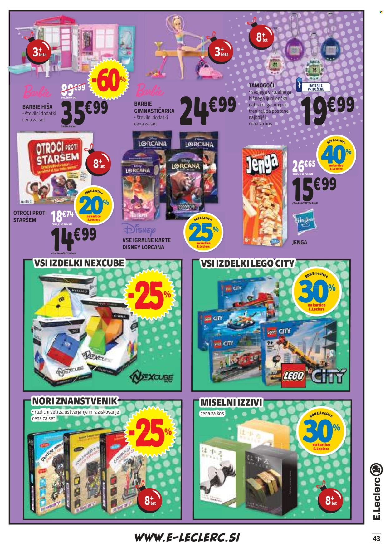 E.Leclerc katalog - 28.8.2024 - 7.9.2024. Stran 43