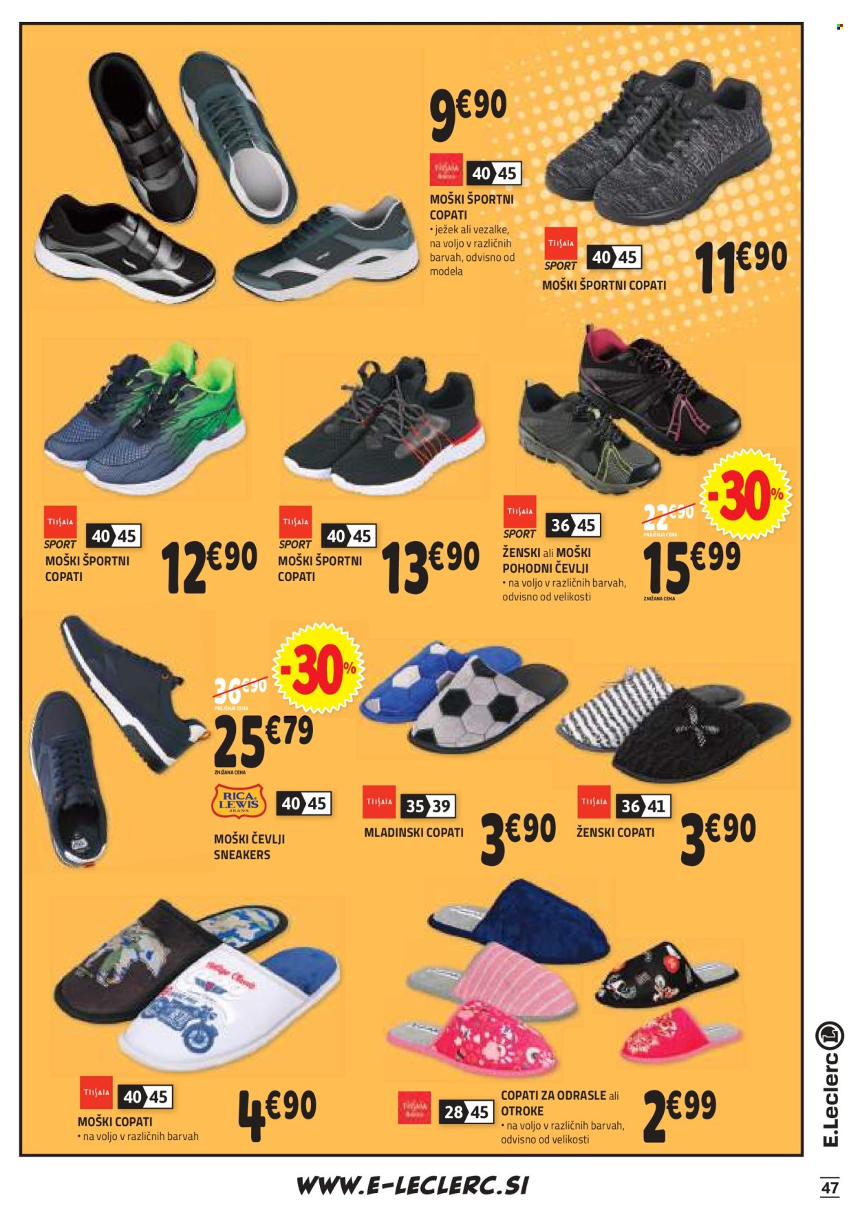 E.Leclerc katalog - 28.8.2024 - 7.9.2024. Stran 47