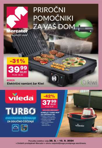 Mercator katalog - 28.8.2024 - 10.9.2024.