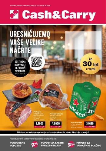 Mercator Cash & Carry katalog - 1.9.2024 - 30.9.2024.