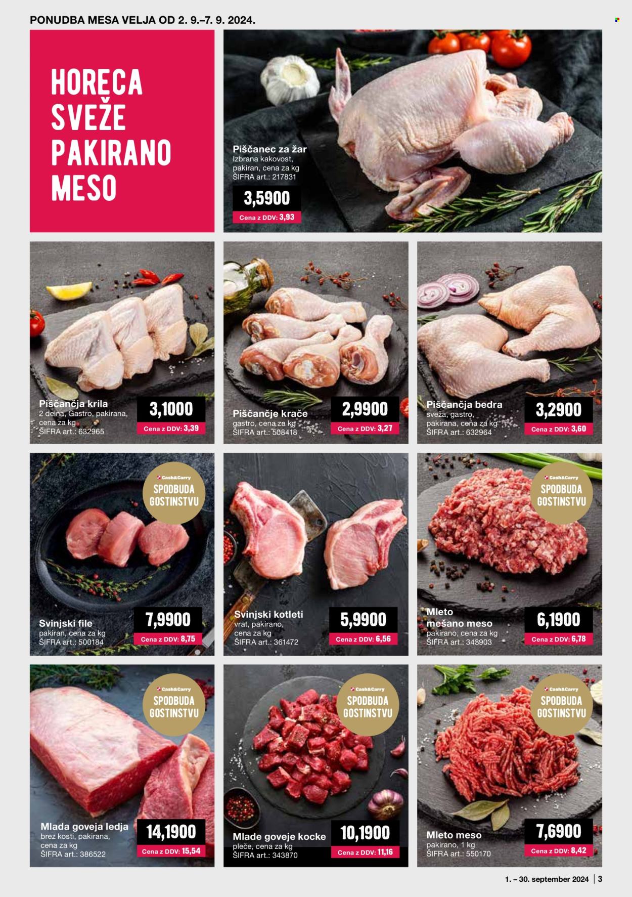 Mercator Cash & Carry katalog - 1.9.2024 - 30.9.2024. Stran 3