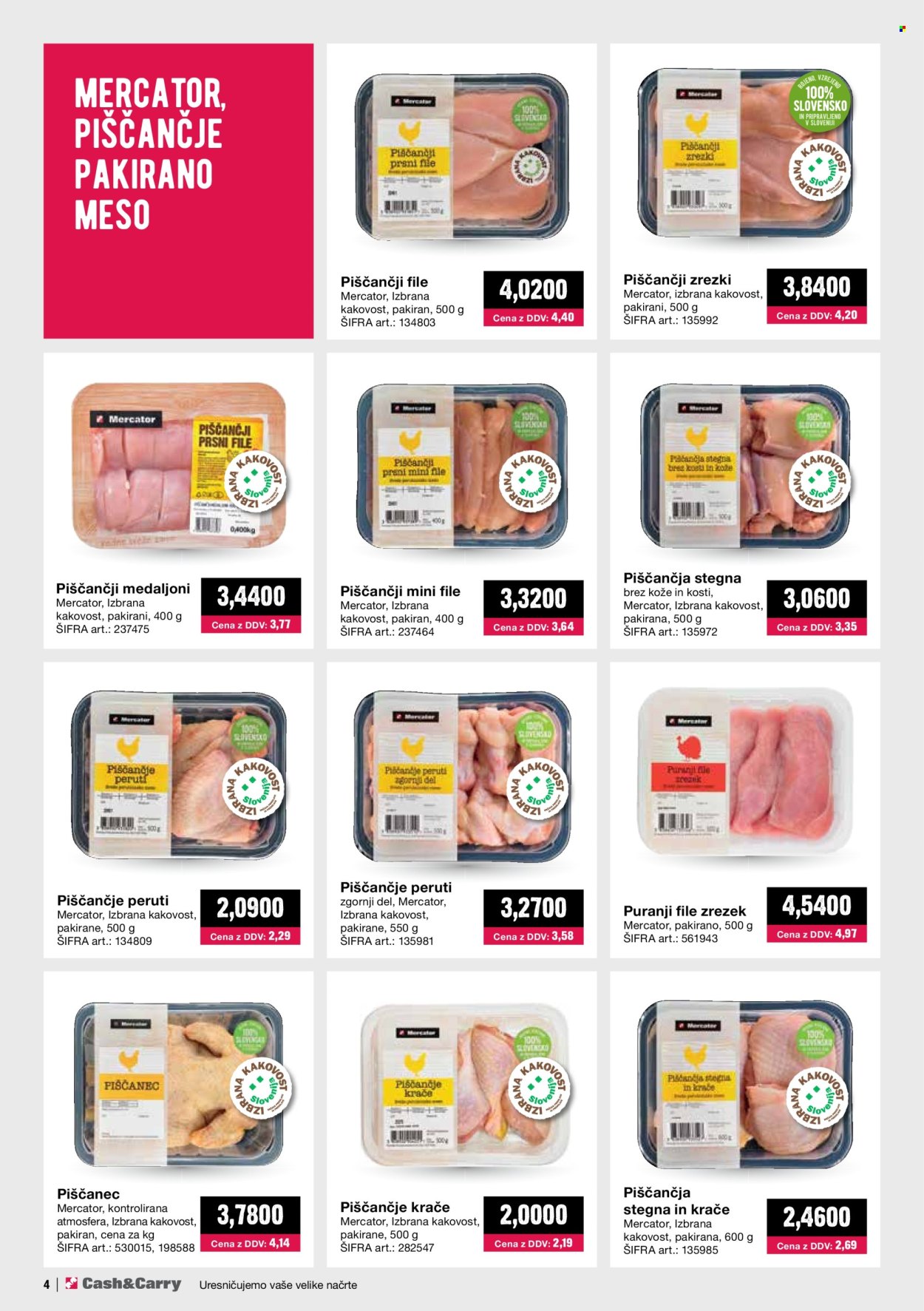 Mercator Cash & Carry katalog - 1.9.2024 - 30.9.2024. Stran 4