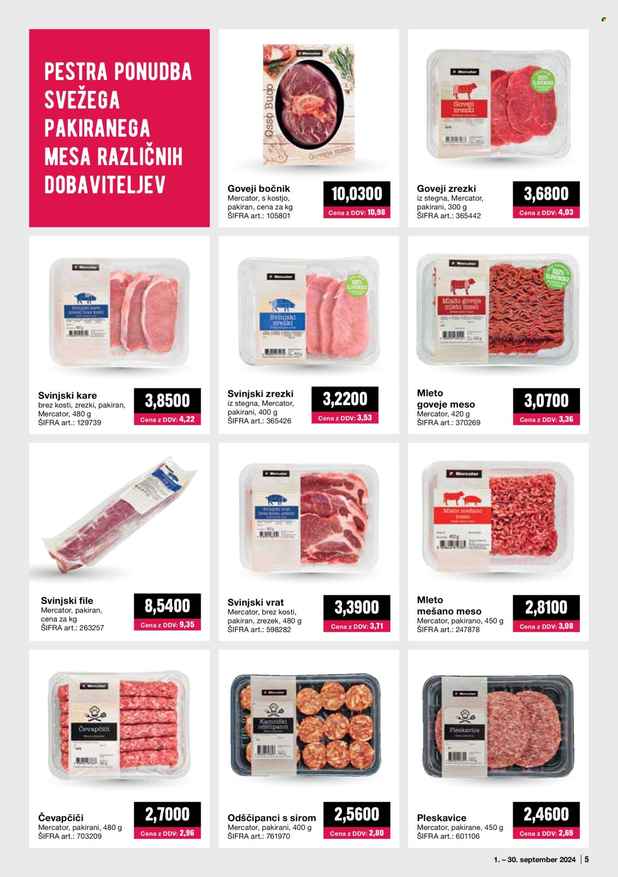 Mercator Cash & Carry katalog - 1.9.2024 - 30.9.2024. Stran 5