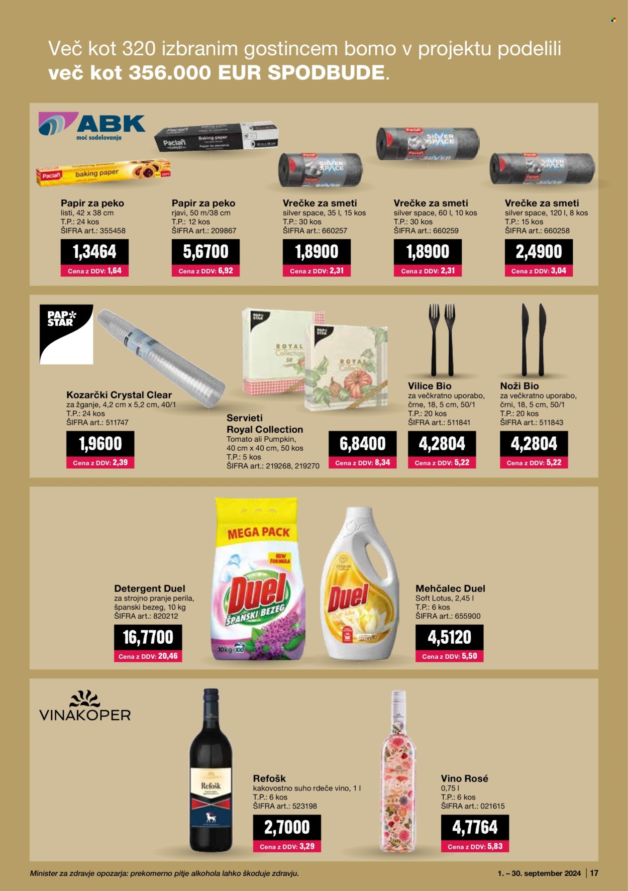 Mercator Cash & Carry katalog - 1.9.2024 - 30.9.2024. Stran 17