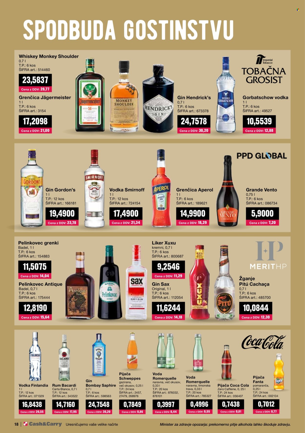 Mercator Cash & Carry katalog - 1.9.2024 - 30.9.2024. Stran 18