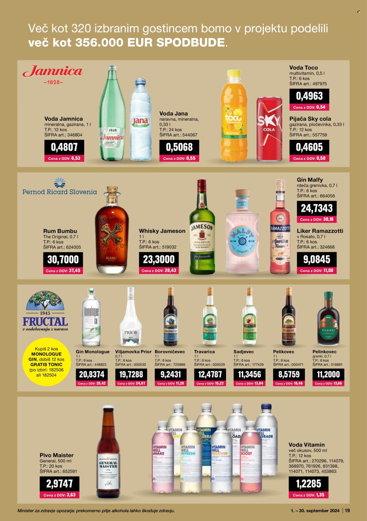 Mercator Cash & Carry katalog - 1.9.2024 - 30.9.2024. Stran 19