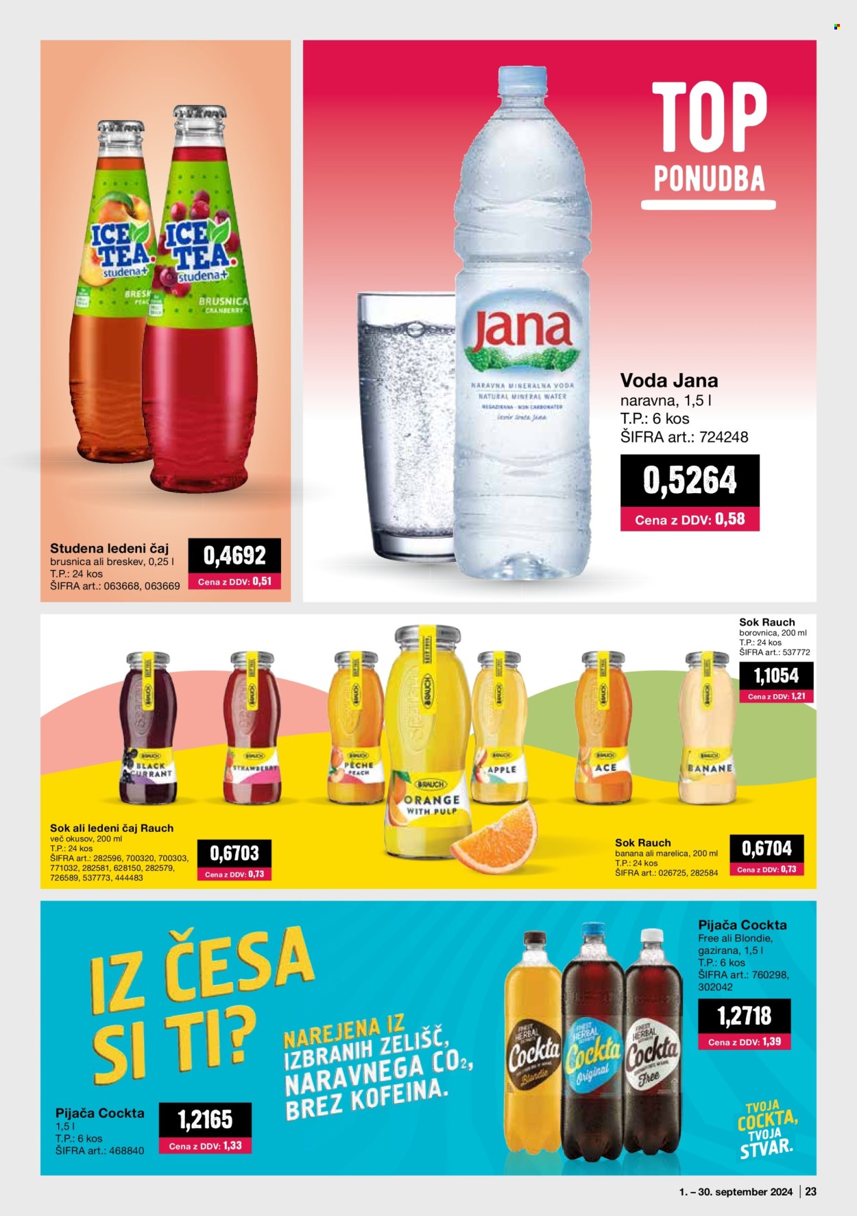 Mercator Cash & Carry katalog - 1.9.2024 - 30.9.2024. Stran 23