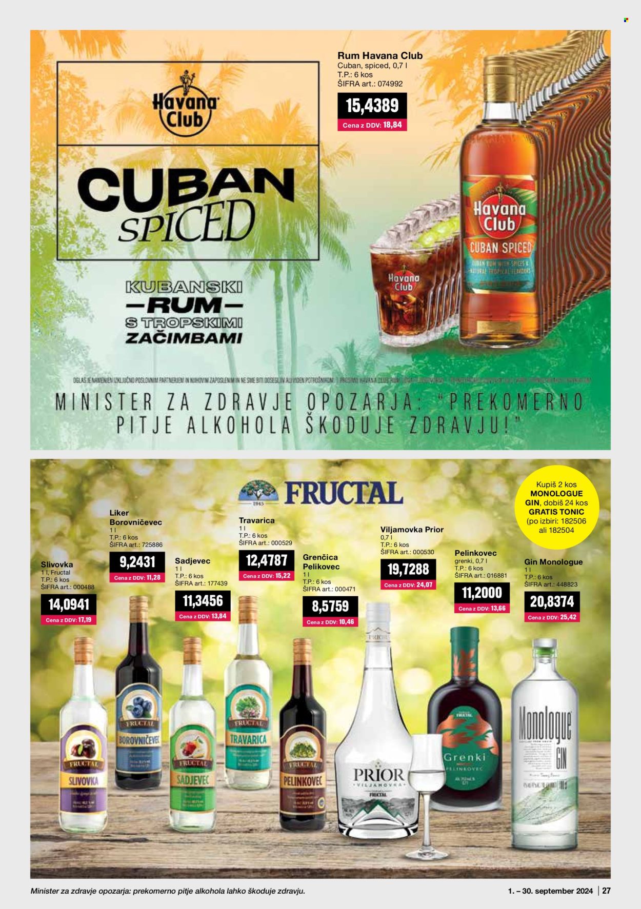 Mercator Cash & Carry katalog - 1.9.2024 - 30.9.2024. Stran 27