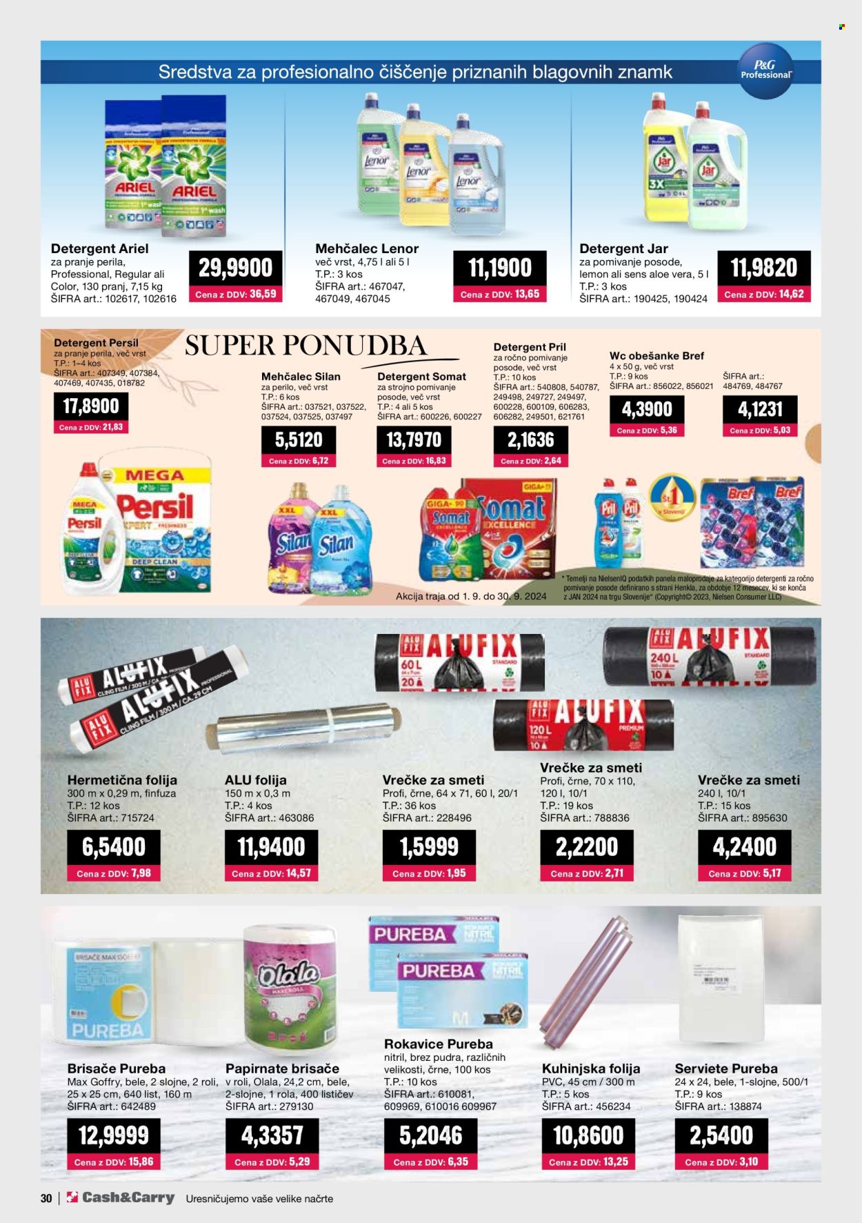 Mercator Cash & Carry katalog - 1.9.2024 - 30.9.2024. Stran 30