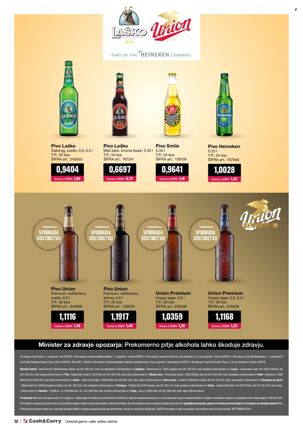 Mercator Cash & Carry katalog - 1.9.2024 - 30.9.2024. Stran 32