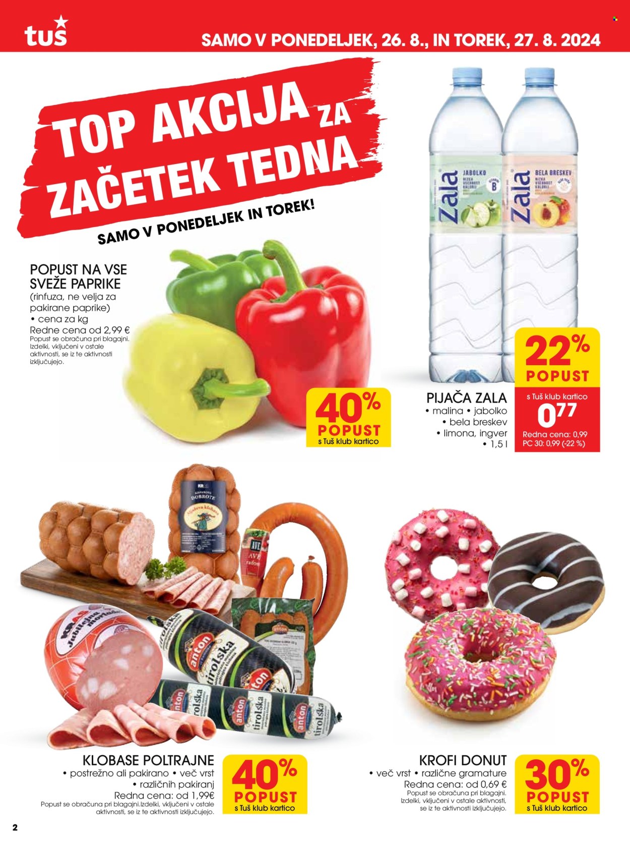 Tuš katalog - 28.8.2024 - 3.9.2024. Stran 2