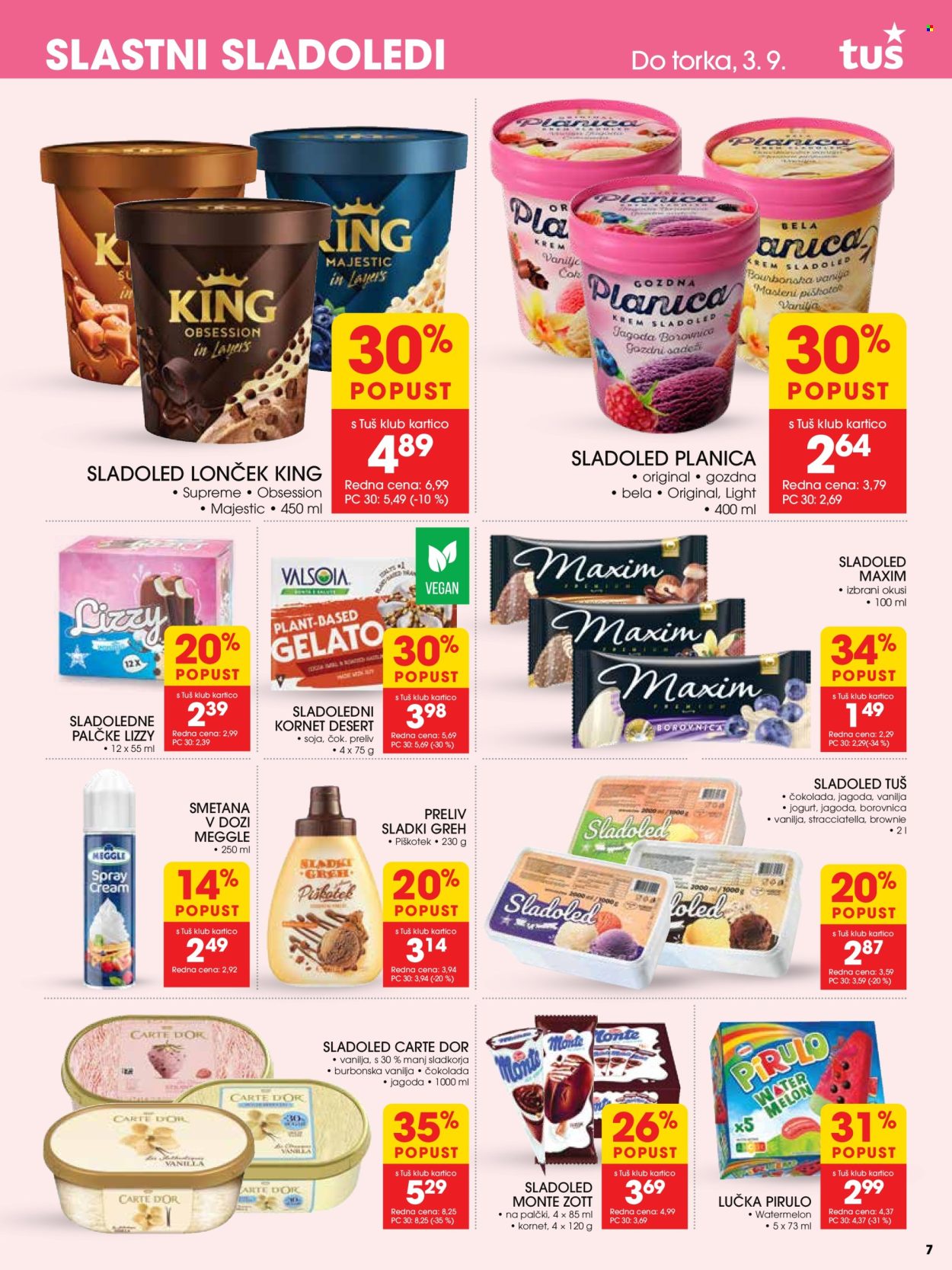 Tuš katalog - 28.8.2024 - 3.9.2024. Stran 7