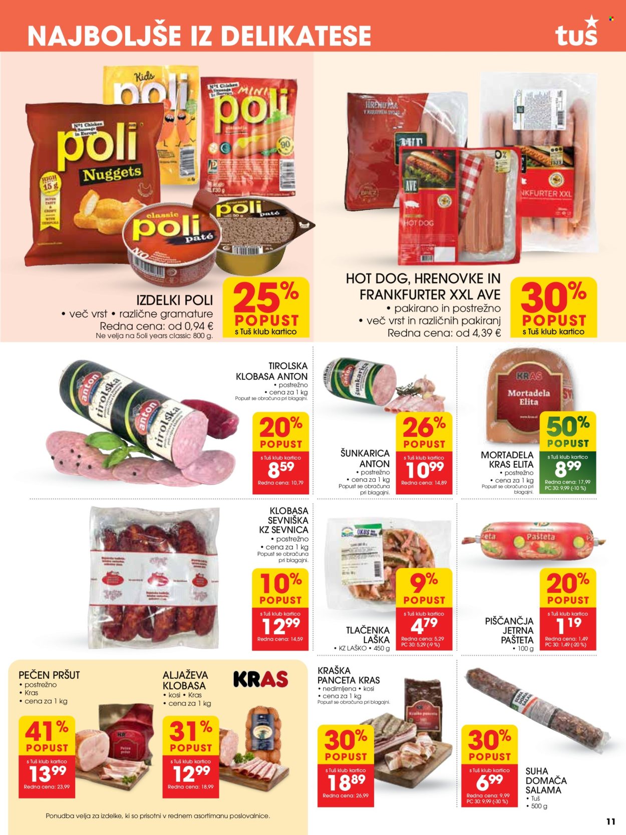 Tuš katalog - 28.8.2024 - 3.9.2024. Stran 11