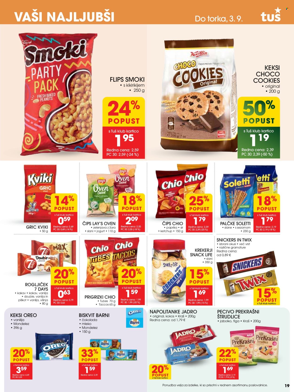 Tuš katalog - 28.8.2024 - 3.9.2024. Stran 19