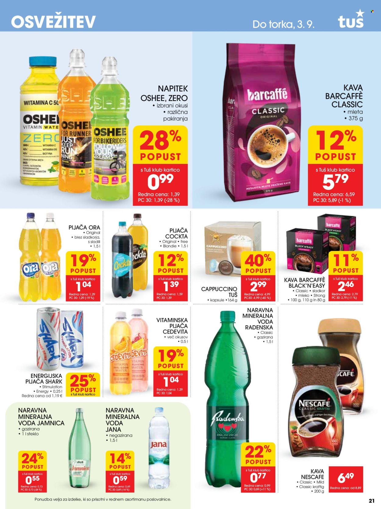 Tuš katalog - 28.8.2024 - 3.9.2024. Stran 21