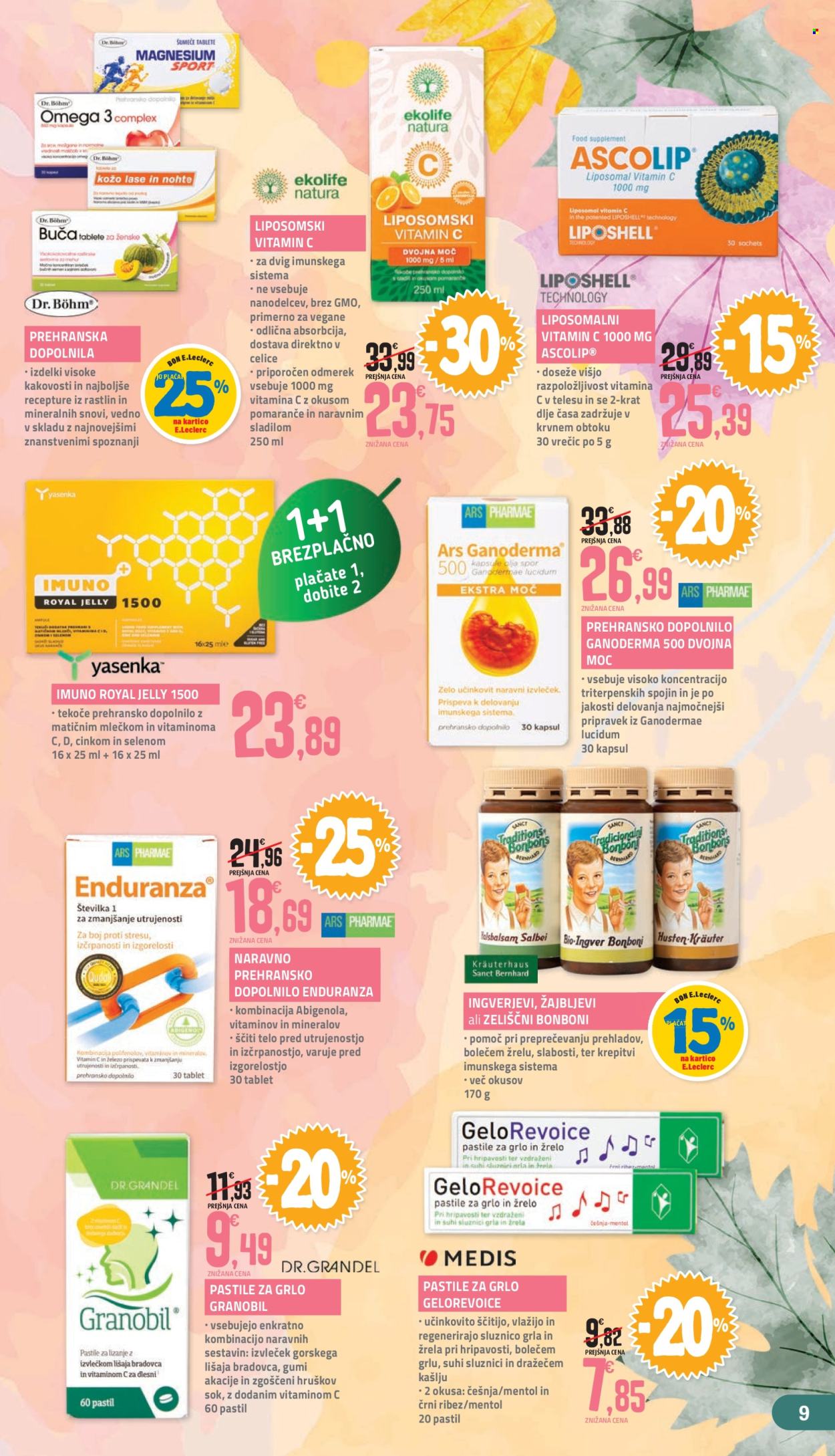 E.Leclerc katalog - 30.8.2024 - 14.9.2024. Stran 9
