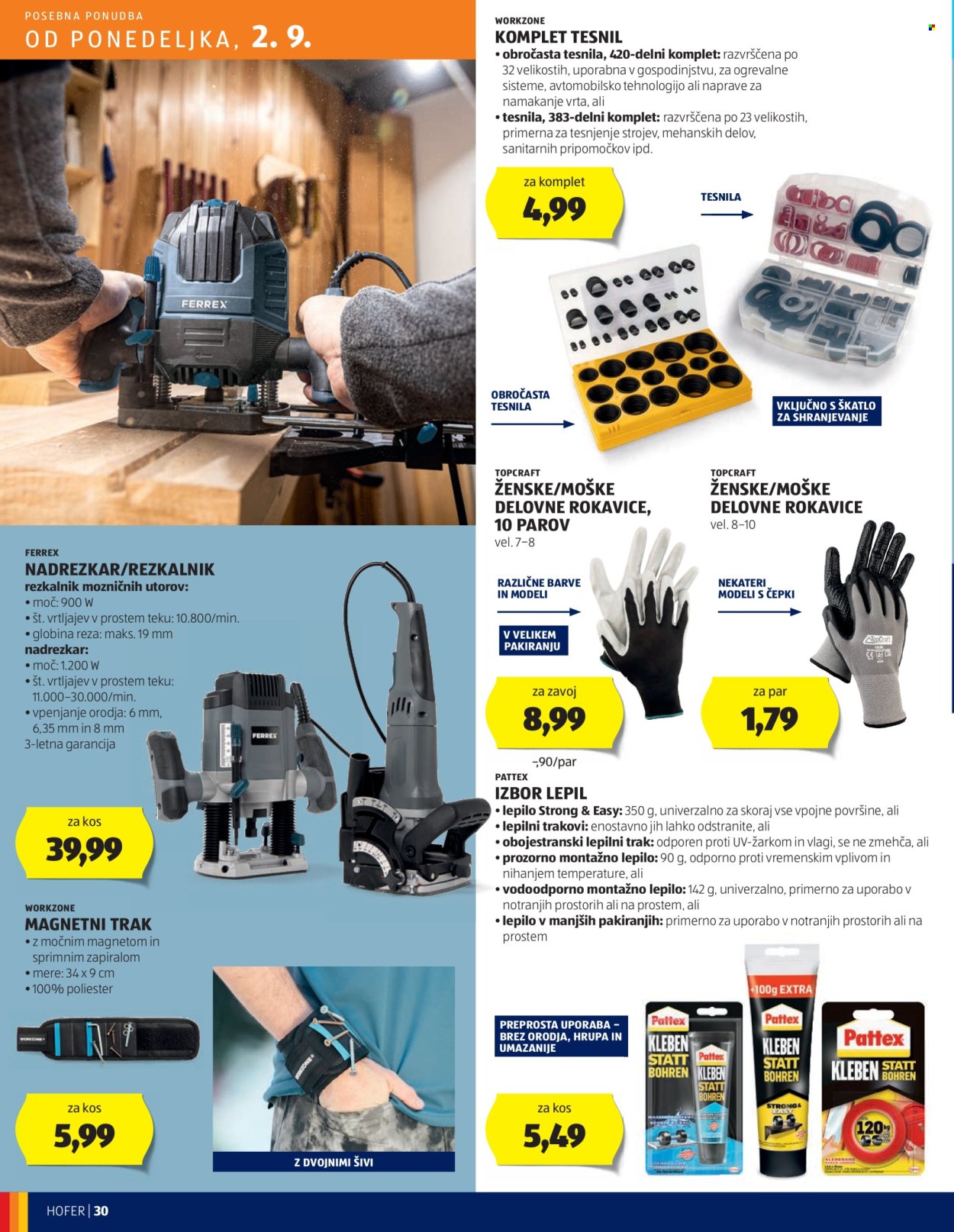 Hofer katalog - 29.8.2024 - 7.9.2024. Stran 30
