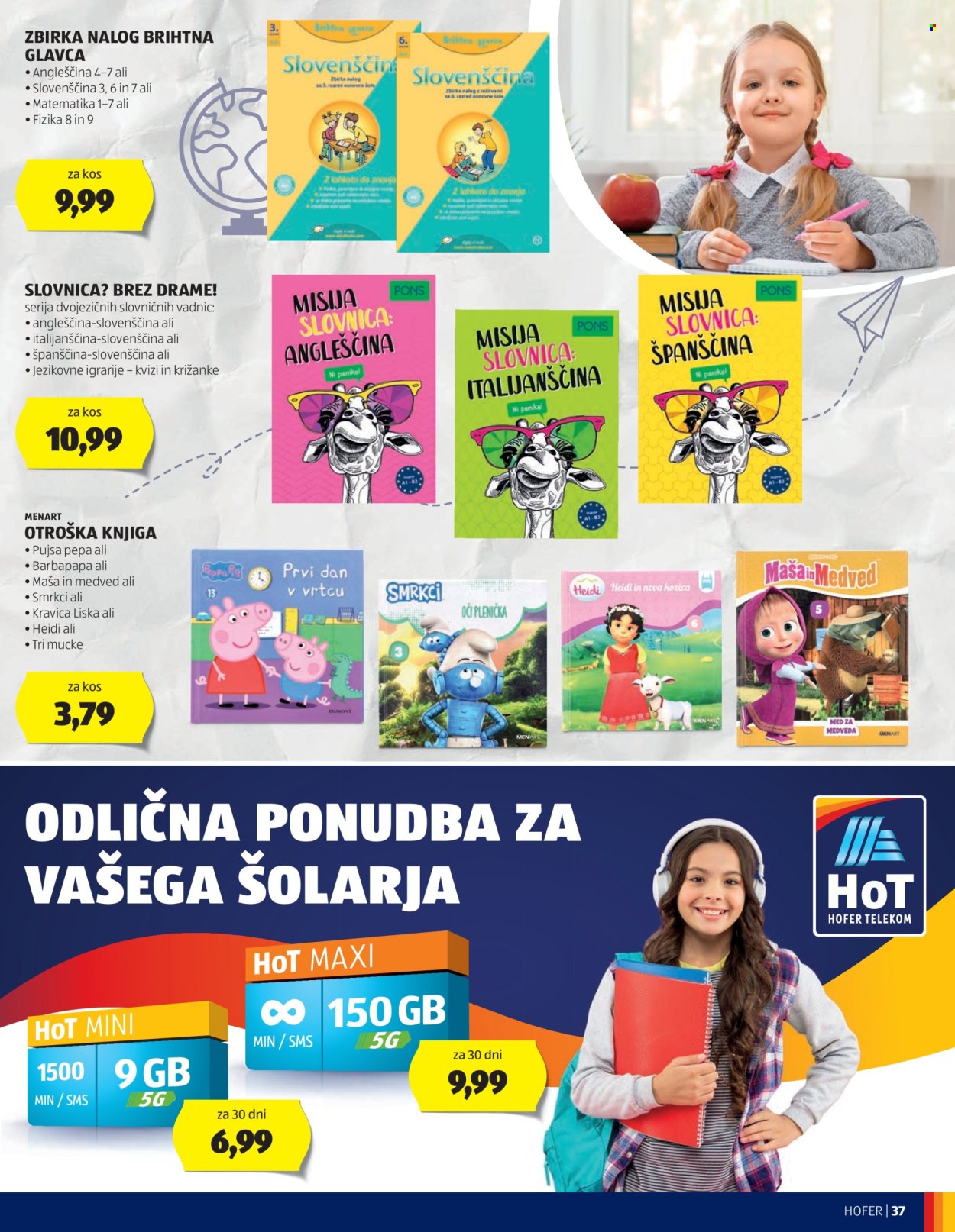 Hofer katalog - 29.8.2024 - 7.9.2024. Stran 37