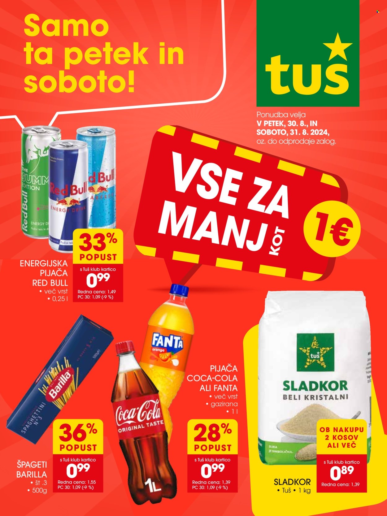 Tuš katalog - 30.8.2024 - 31.8.2024. Stran 1