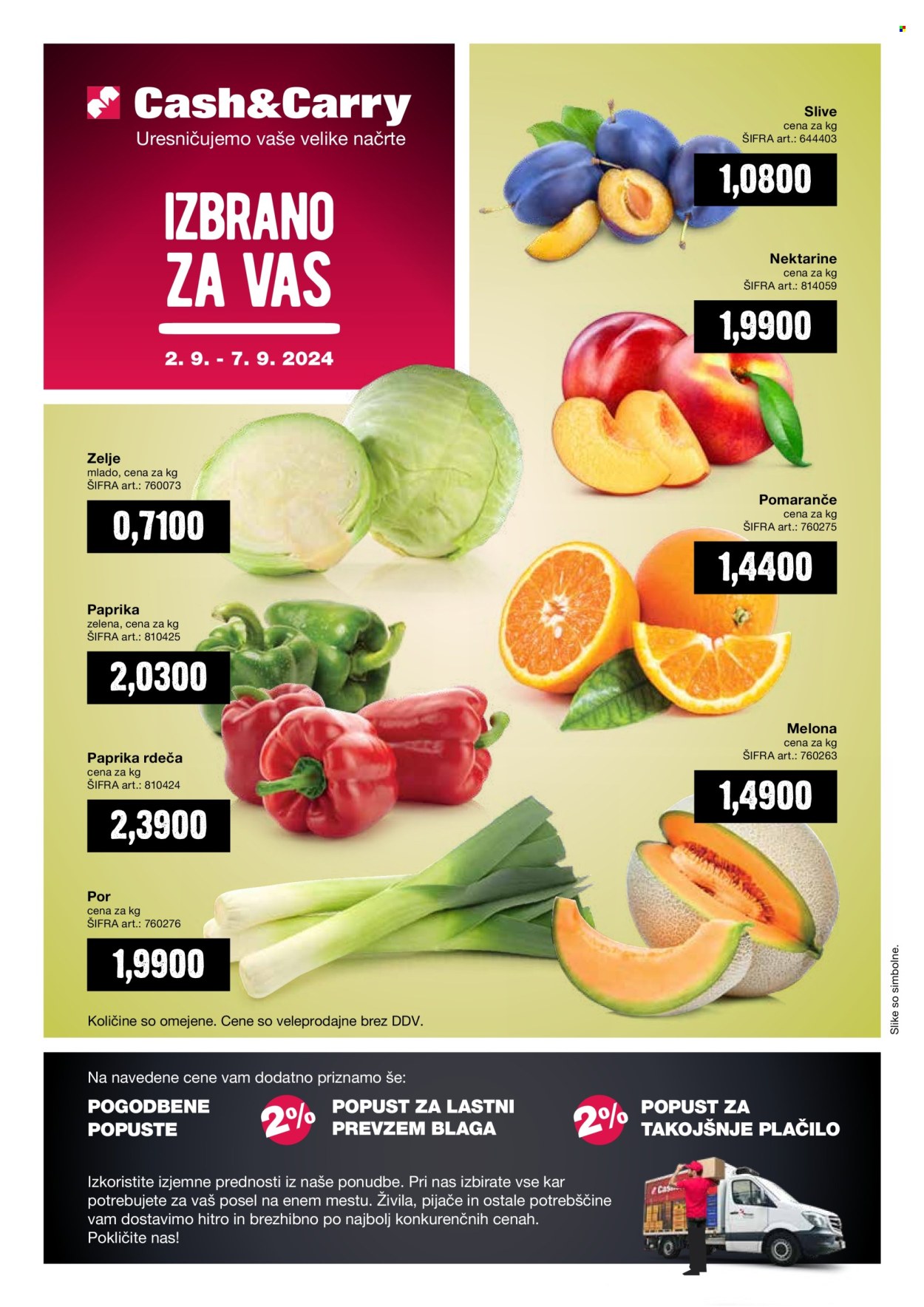 Mercator Cash & Carry katalog - 2.9.2024 - 7.9.2024. Stran 1
