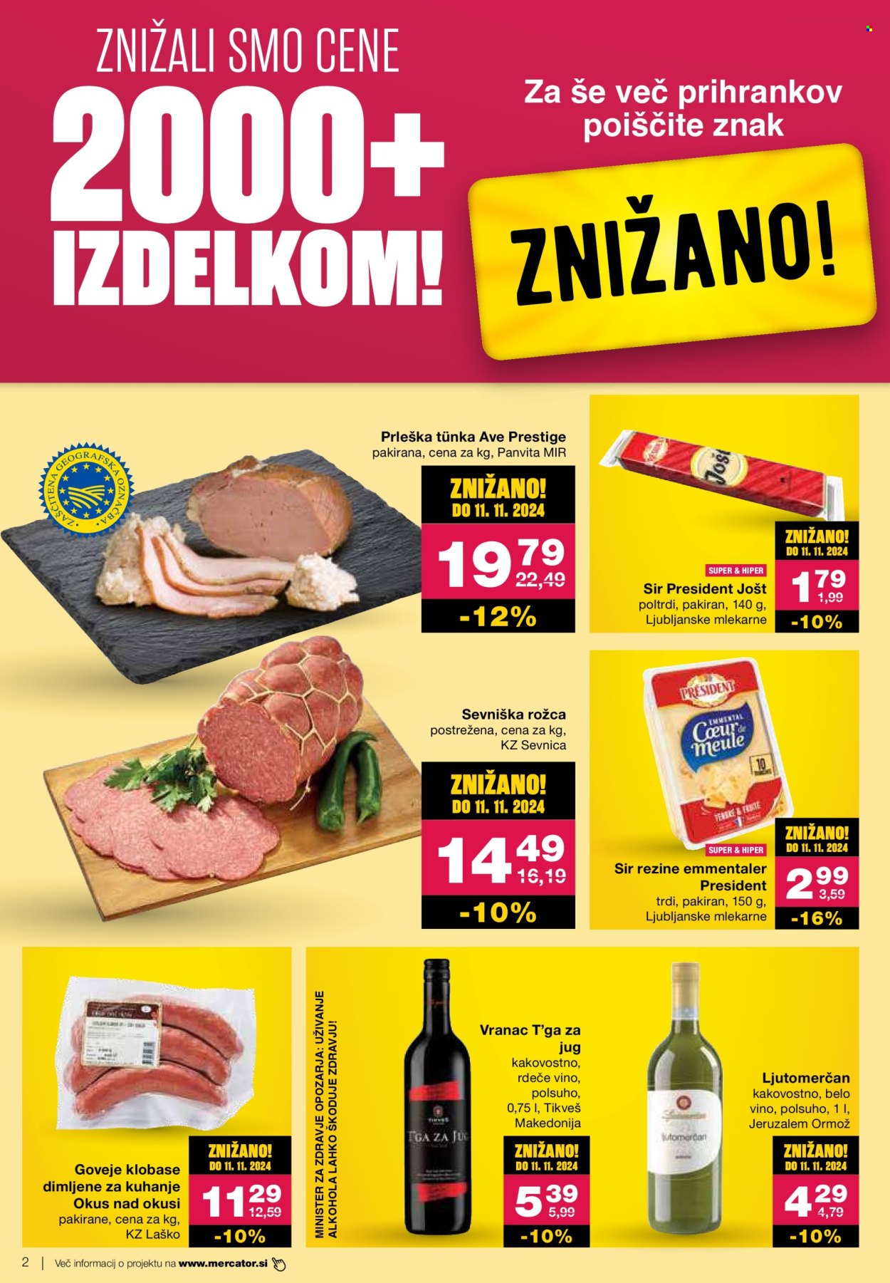 Mercator katalog - 5.9.2024 - 11.9.2024. Stran 2