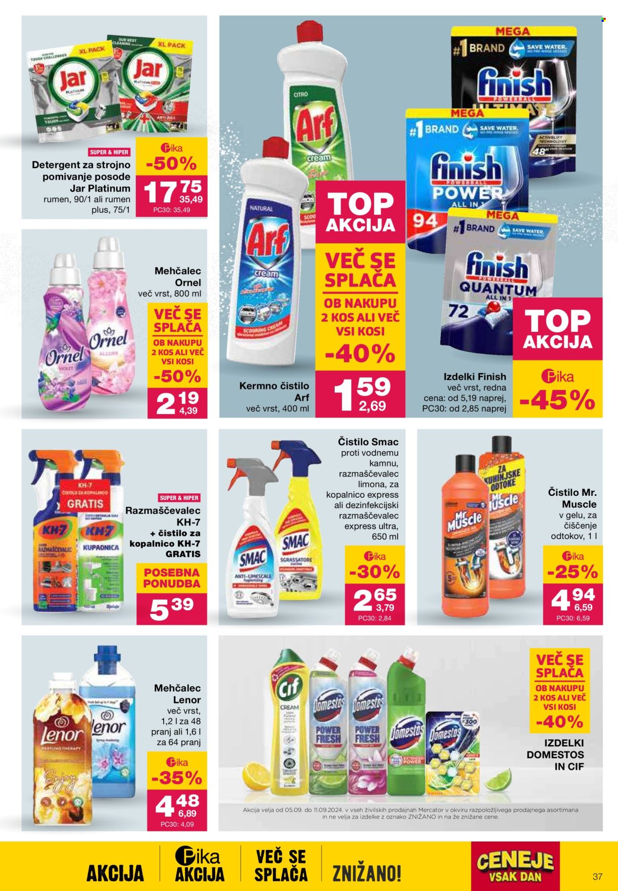Mercator katalog - 5.9.2024 - 11.9.2024. Stran 37