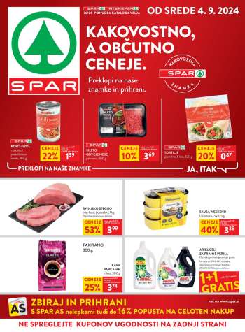 SPAR katalog - 4.9.2024 - 10.9.2024.