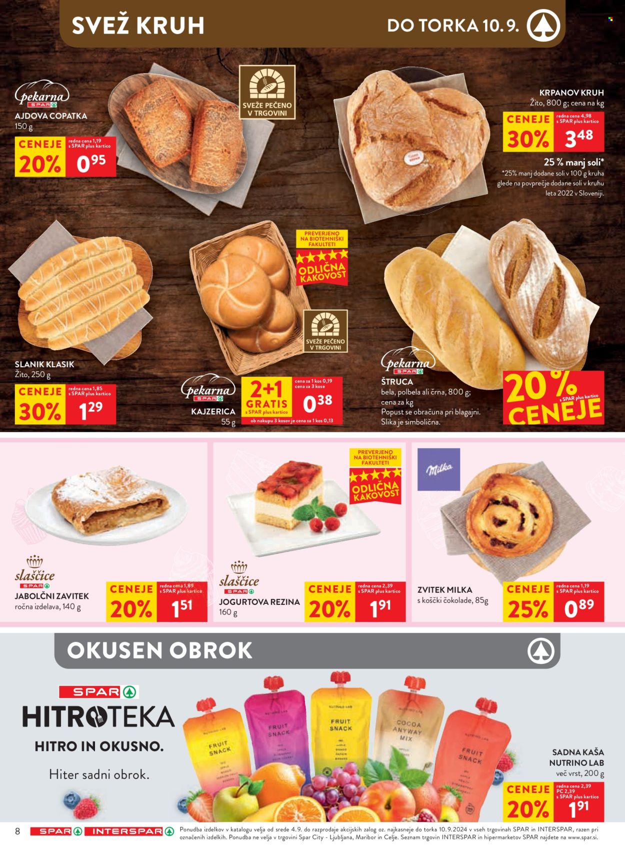 SPAR katalog - 4.9.2024 - 10.9.2024. Stran 10