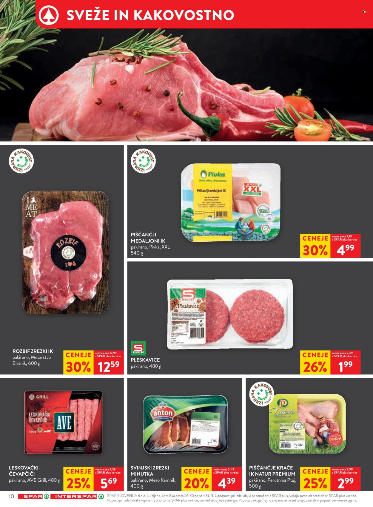 SPAR katalog - 4.9.2024 - 10.9.2024. Stran 12