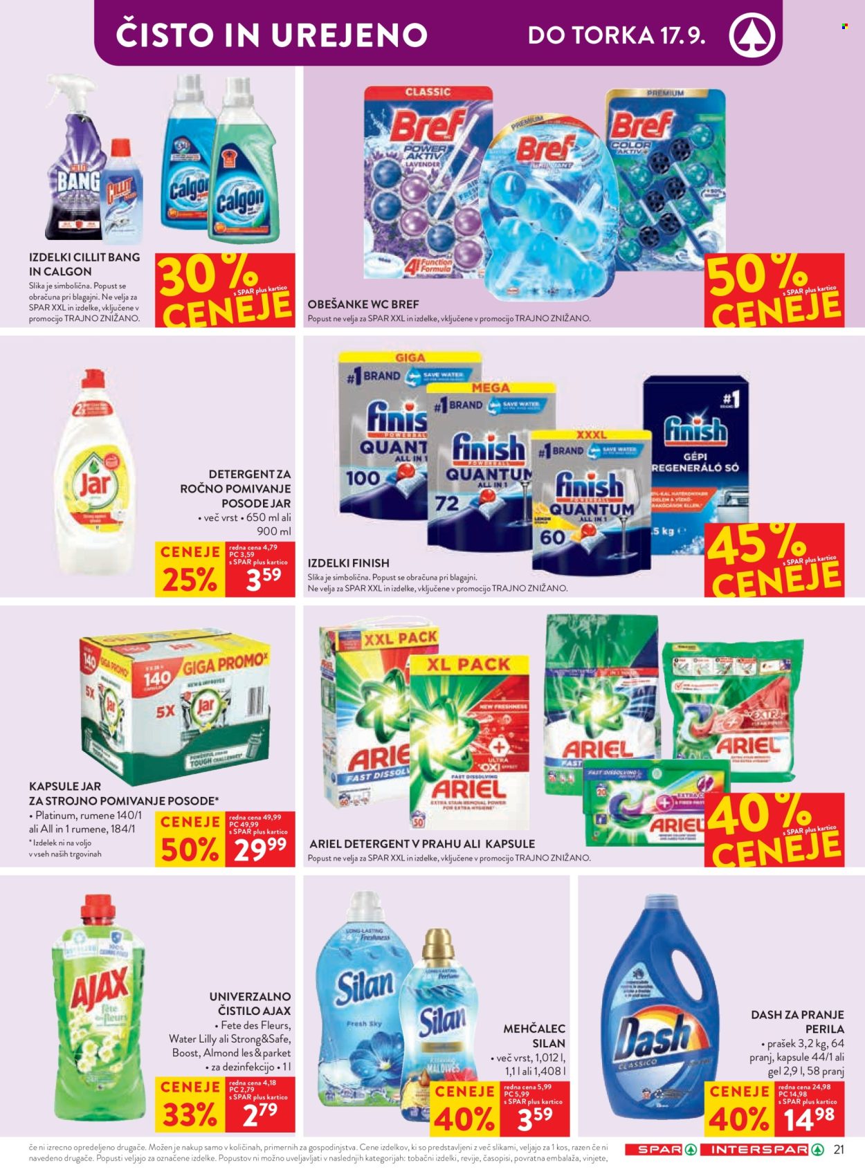SPAR katalog - 4.9.2024 - 17.9.2024. Stran 21