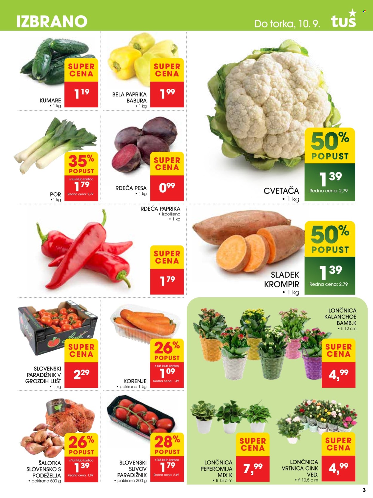 Tuš katalog - 4.9.2024 - 10.9.2024. Stran 3