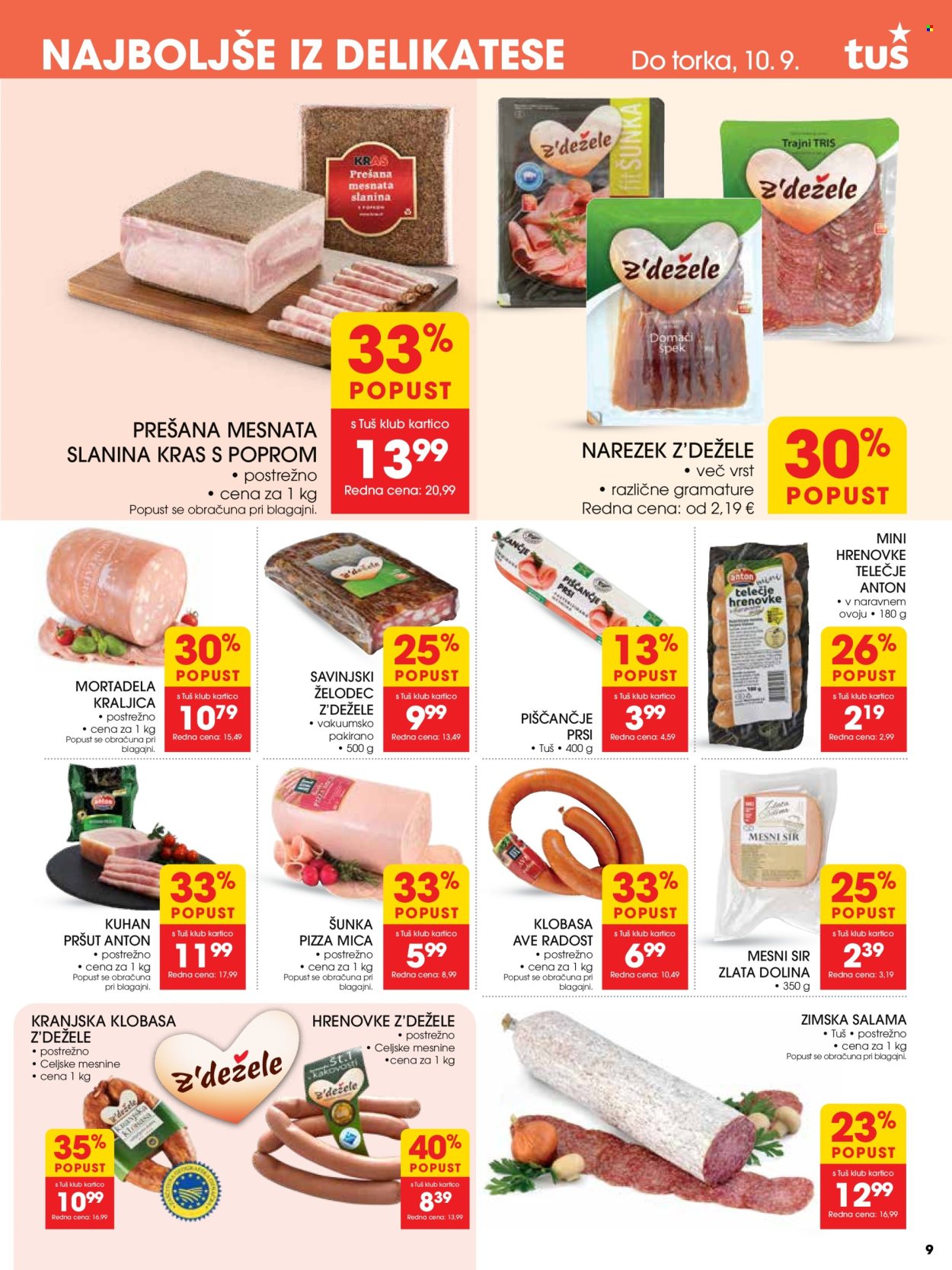 Tuš katalog - 4.9.2024 - 10.9.2024. Stran 9