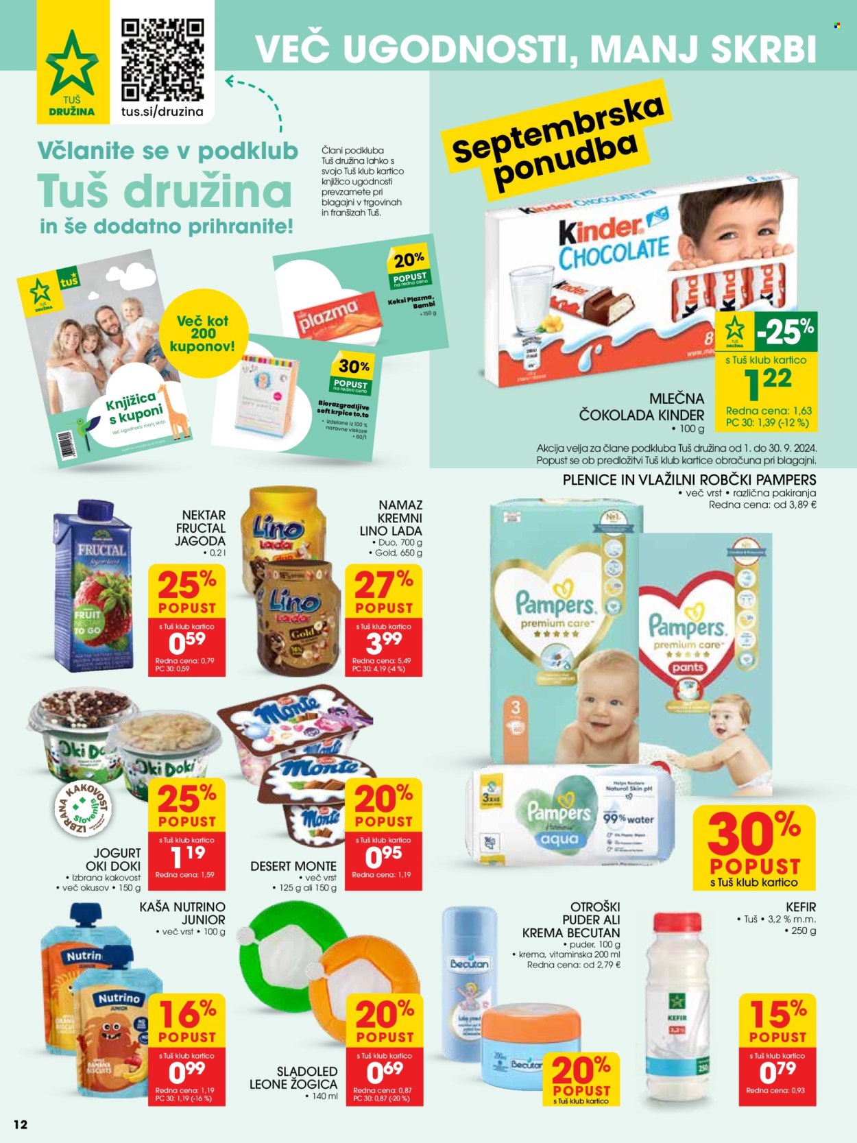 Tuš katalog - 4.9.2024 - 10.9.2024. Stran 12