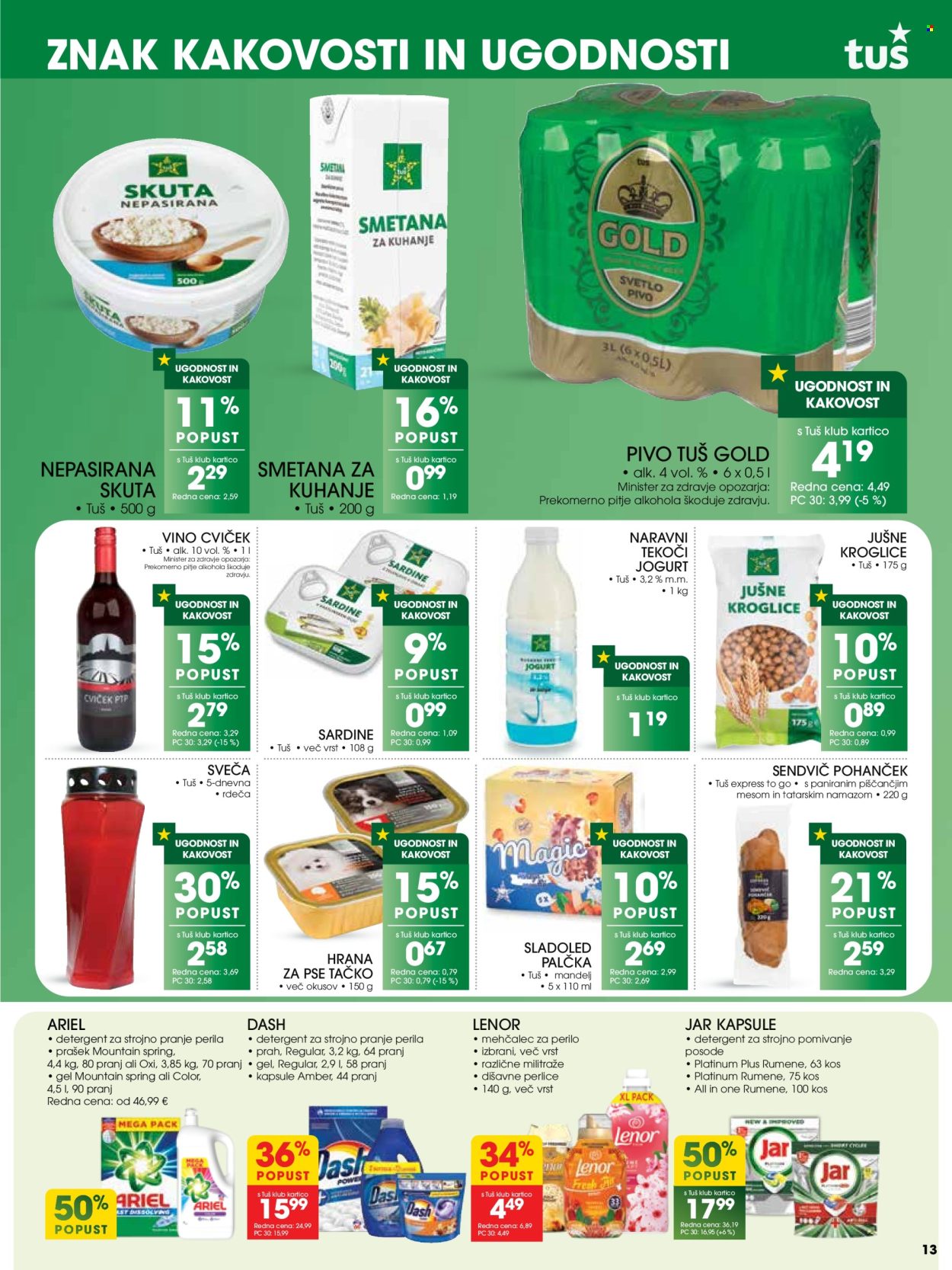 Tuš katalog - 4.9.2024 - 10.9.2024. Stran 13