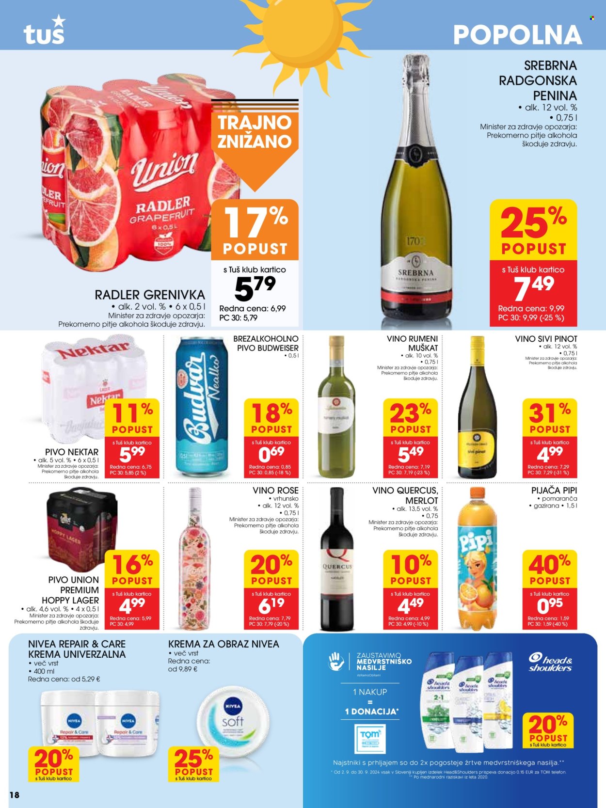 Tuš katalog - 4.9.2024 - 10.9.2024. Stran 18
