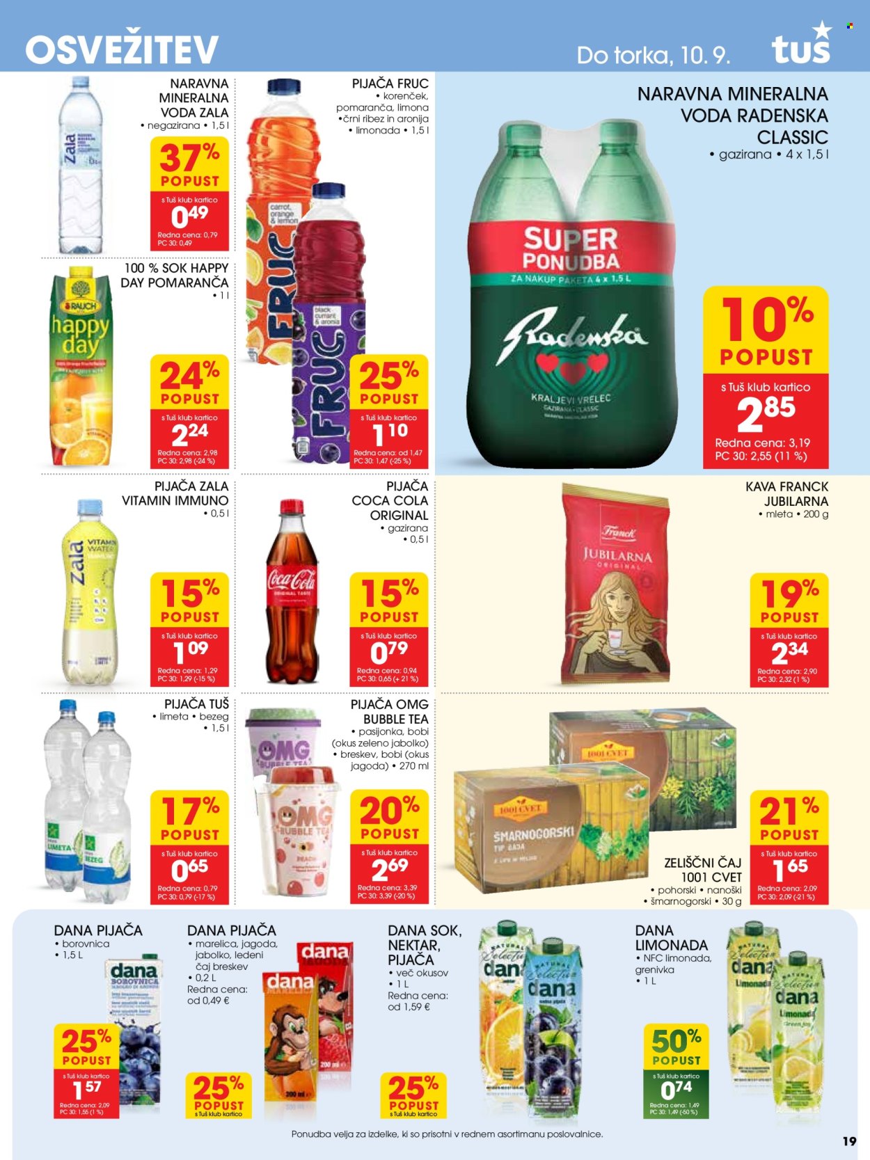 Tuš katalog - 4.9.2024 - 10.9.2024. Stran 19